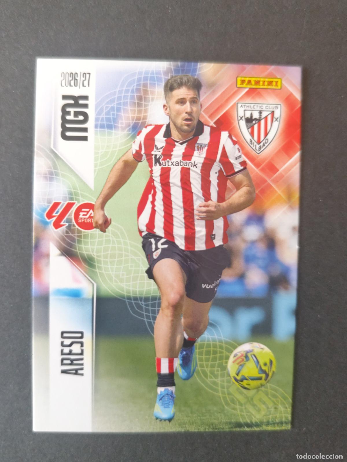 Cromos de f&uacute;tbol: 40 ARESO ATHLETIC BILBAO MEGACRACKS 2026 2027 26 27