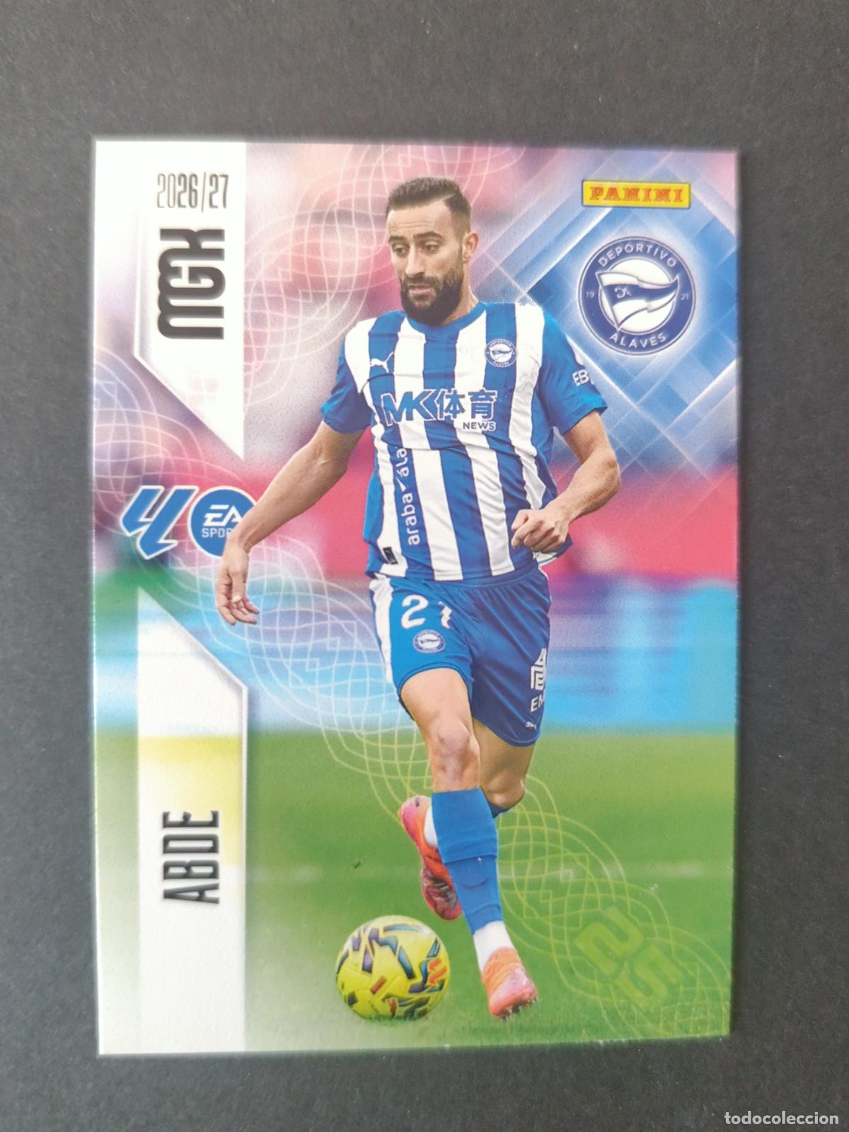 Cromos de f&uacute;tbol: 34 ABDE ALAV&Eacute;S MEGACRACKS 2026 2027 26 27