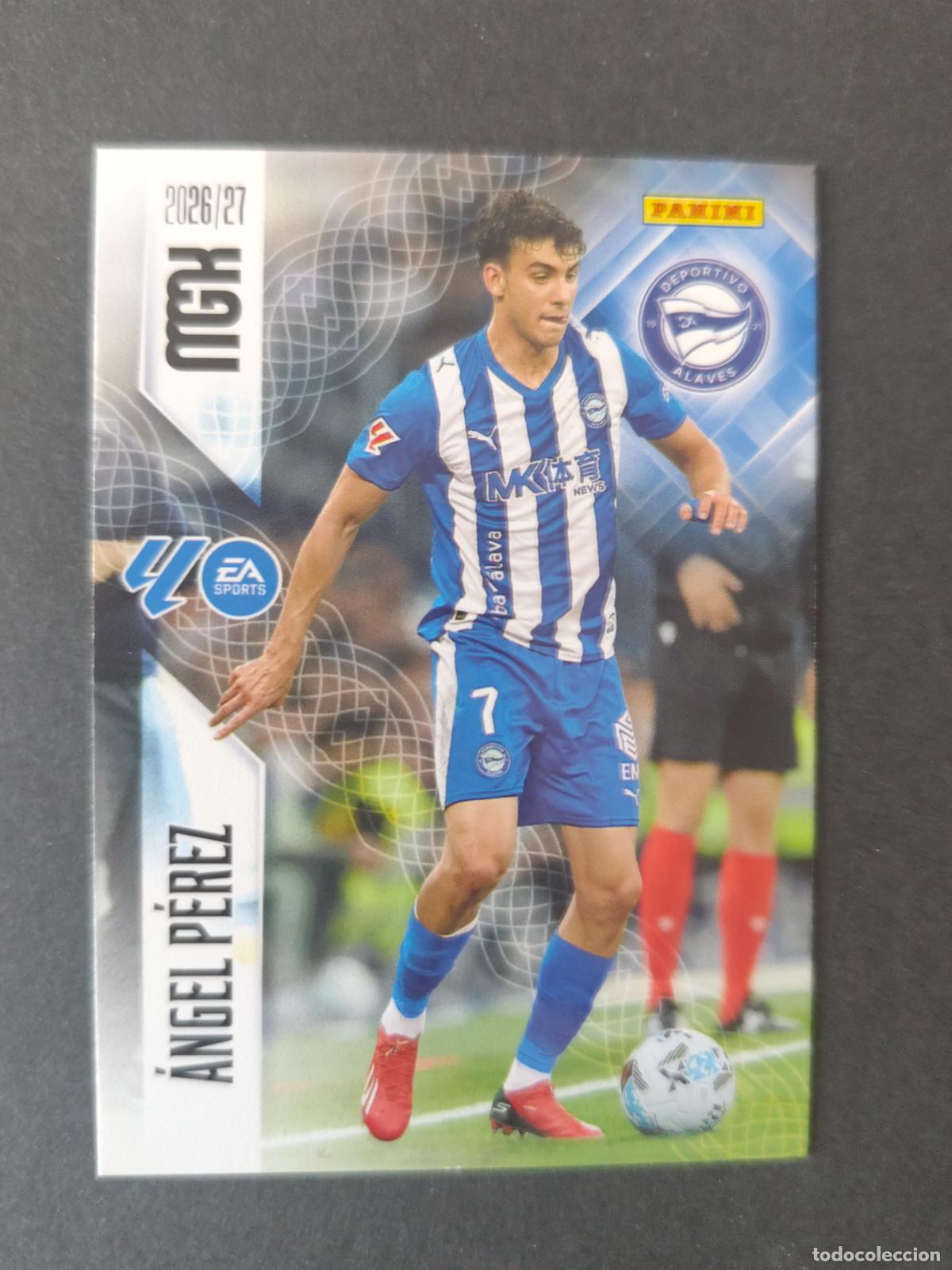 Cromos de f&uacute;tbol: 33 &Aacute;NGEL P&Eacute;REZ ALAV&Eacute;S MEGACRACKS 2026 2027 26 27