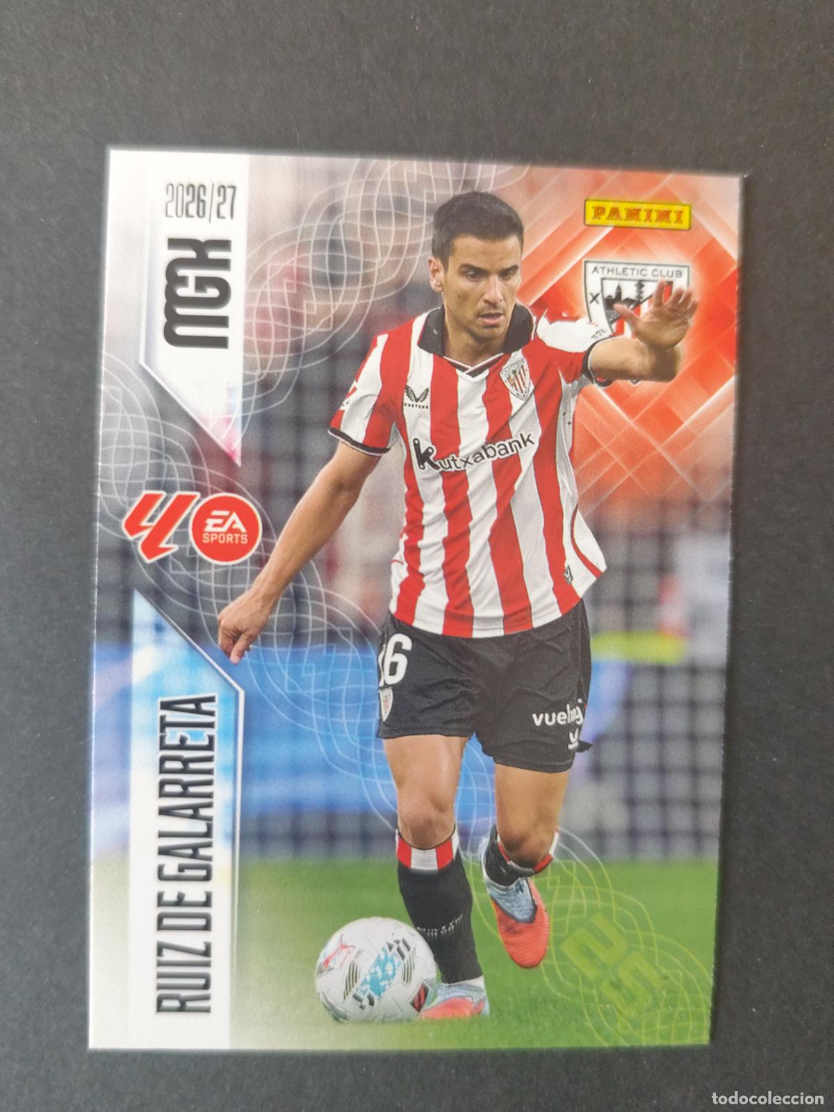 Cromos de f&uacute;tbol: 45 RUIZ DE GALARRETA ATHLETIC BILBAO MEGACRACKS 2026 2027 26 27