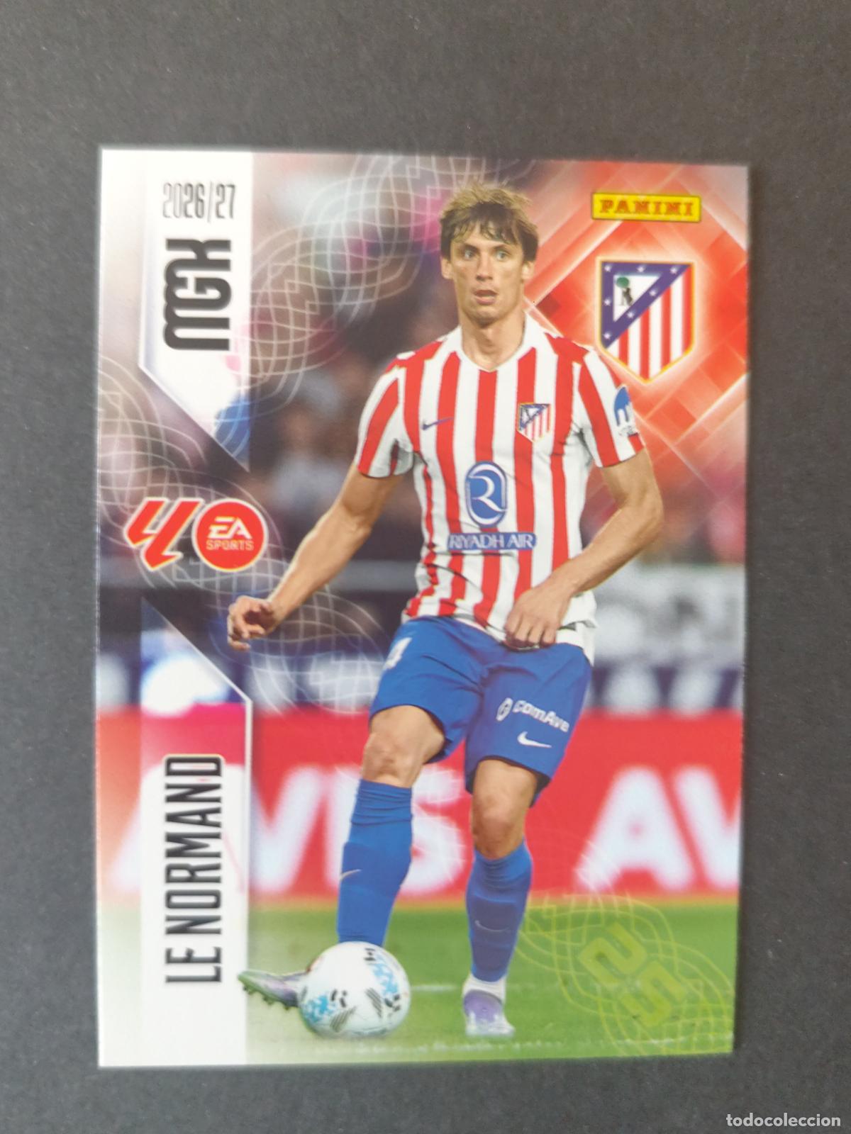 Cromos de f&uacute;tbol: 59 LE NORMAND ATL&Eacute;TICO MADRID MEGACRACKS 2026 2027 26 27