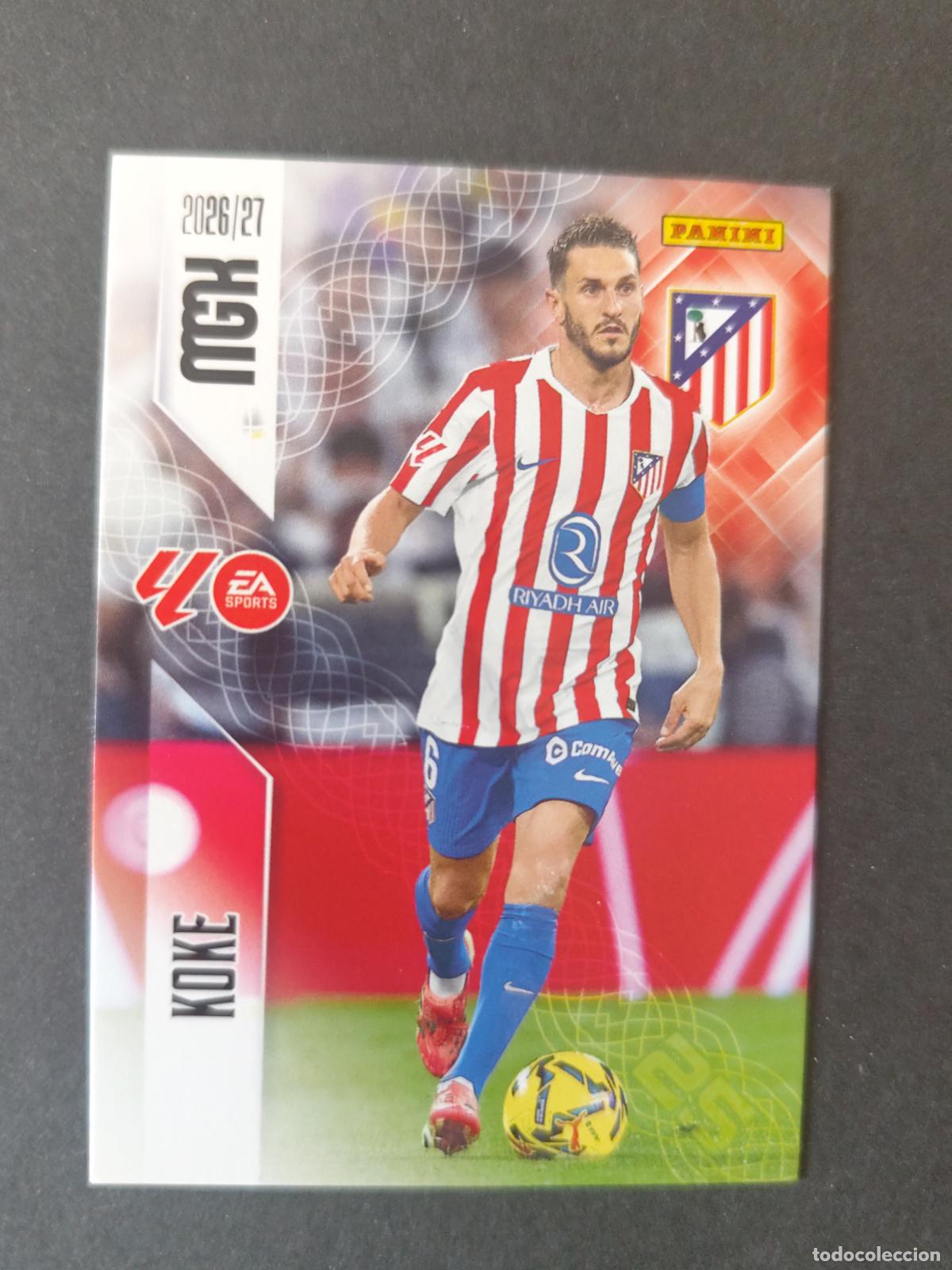 Cromos de f&uacute;tbol: 64 KOKE ATL&Eacute;TICO MADRID MEGACRACKS 2026 2027 26 27