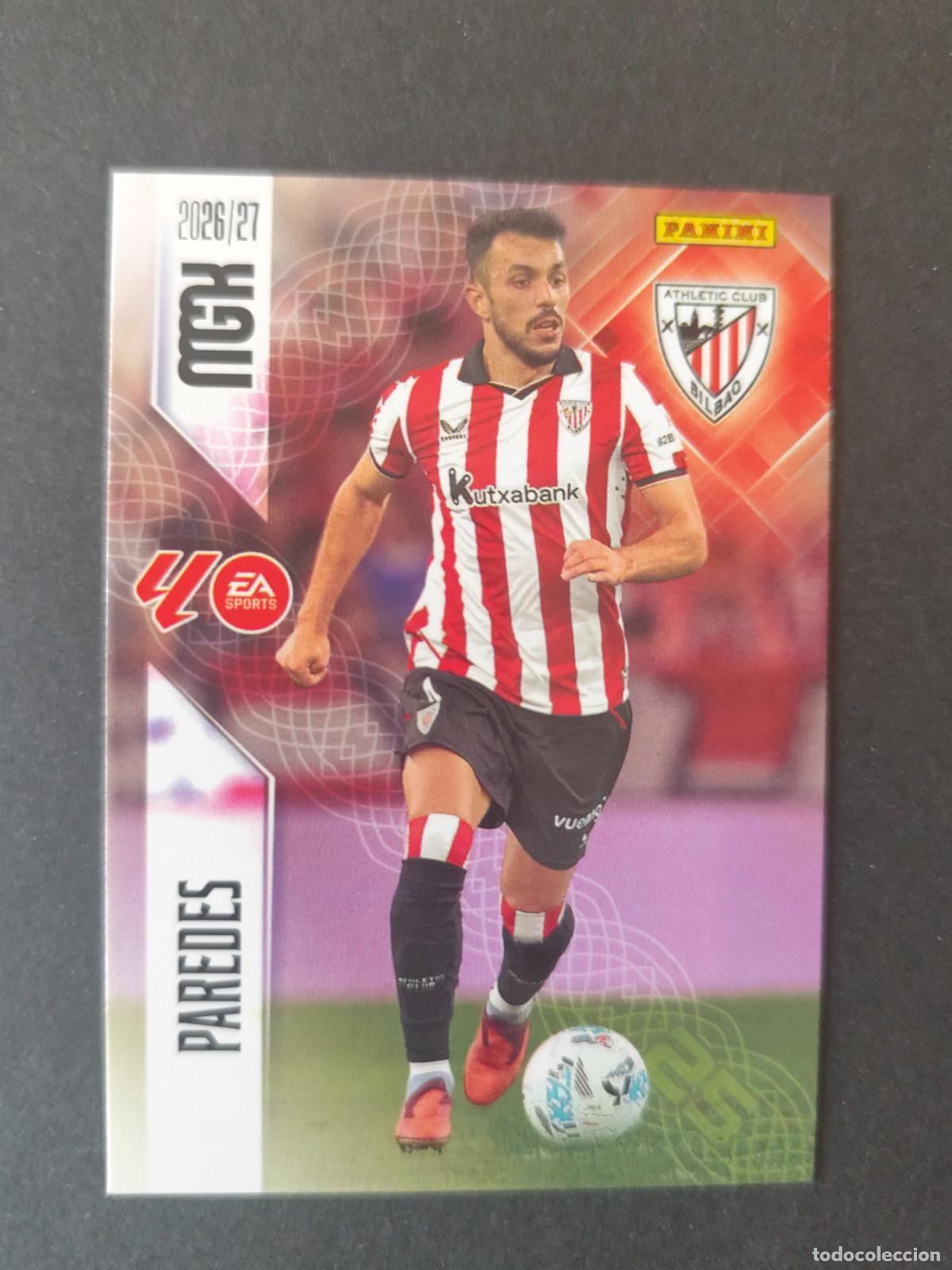Cromos de f&uacute;tbol: 42 PAREDES ATHLETIC BILBAO MEGACRACKS 2026 2027 26 27