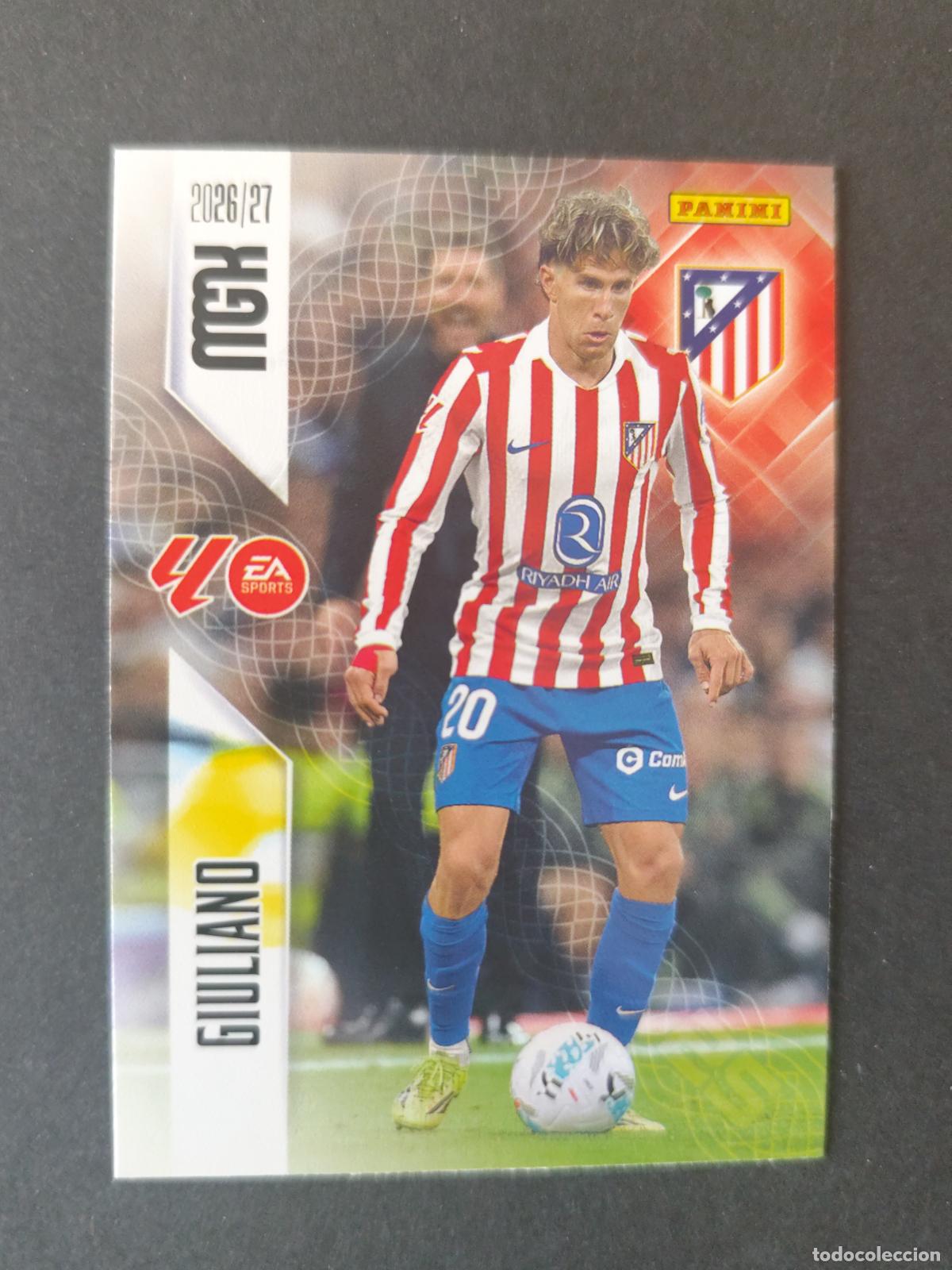 Cromos de f&uacute;tbol: 69 GIULIANO SIMEONE ATL&Eacute;TICO MADRID MEGACRACKS 2026 2027 26 27