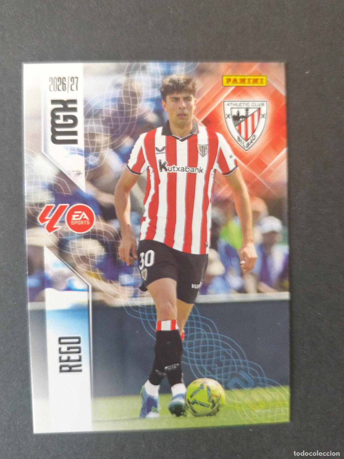 Cromos de f&uacute;tbol: 47 REGO ATHLETIC BILBAO MEGACRACKS 2026 2027 26 27