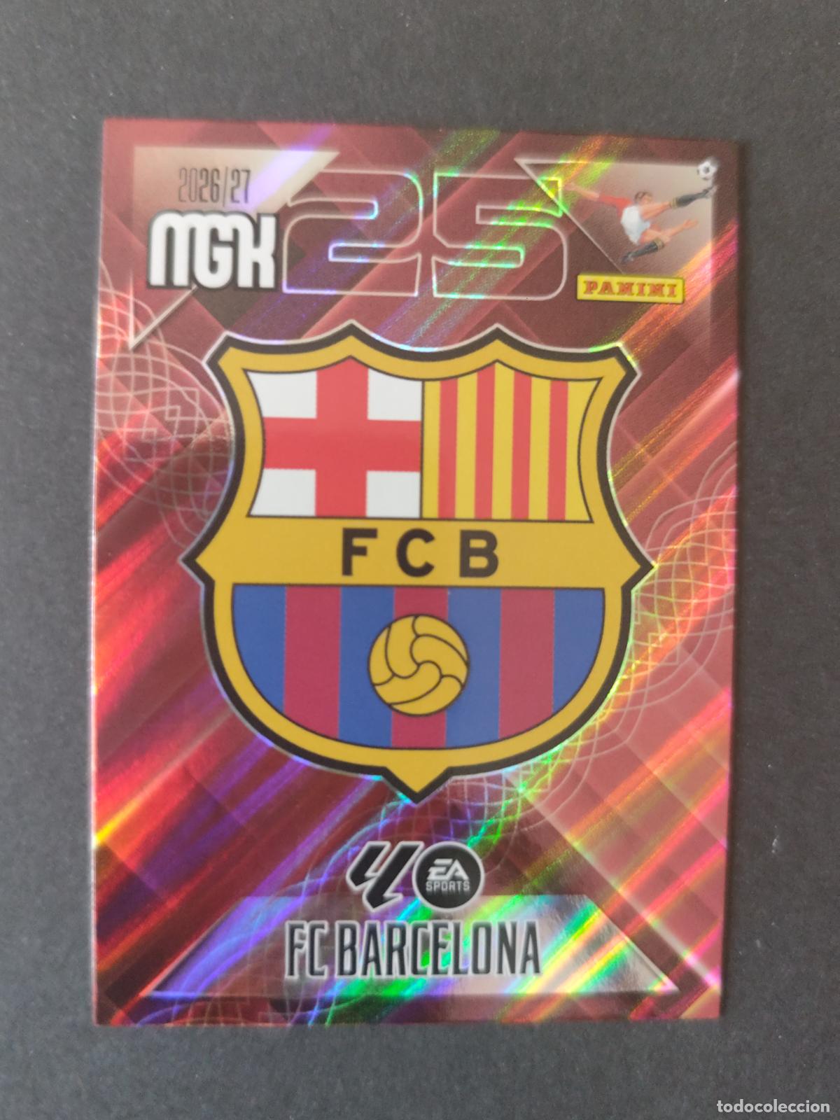 Cromos de f&uacute;tbol: 73 ESCUDO BARCELONA MEGACRACKS 2026 2027 26 27