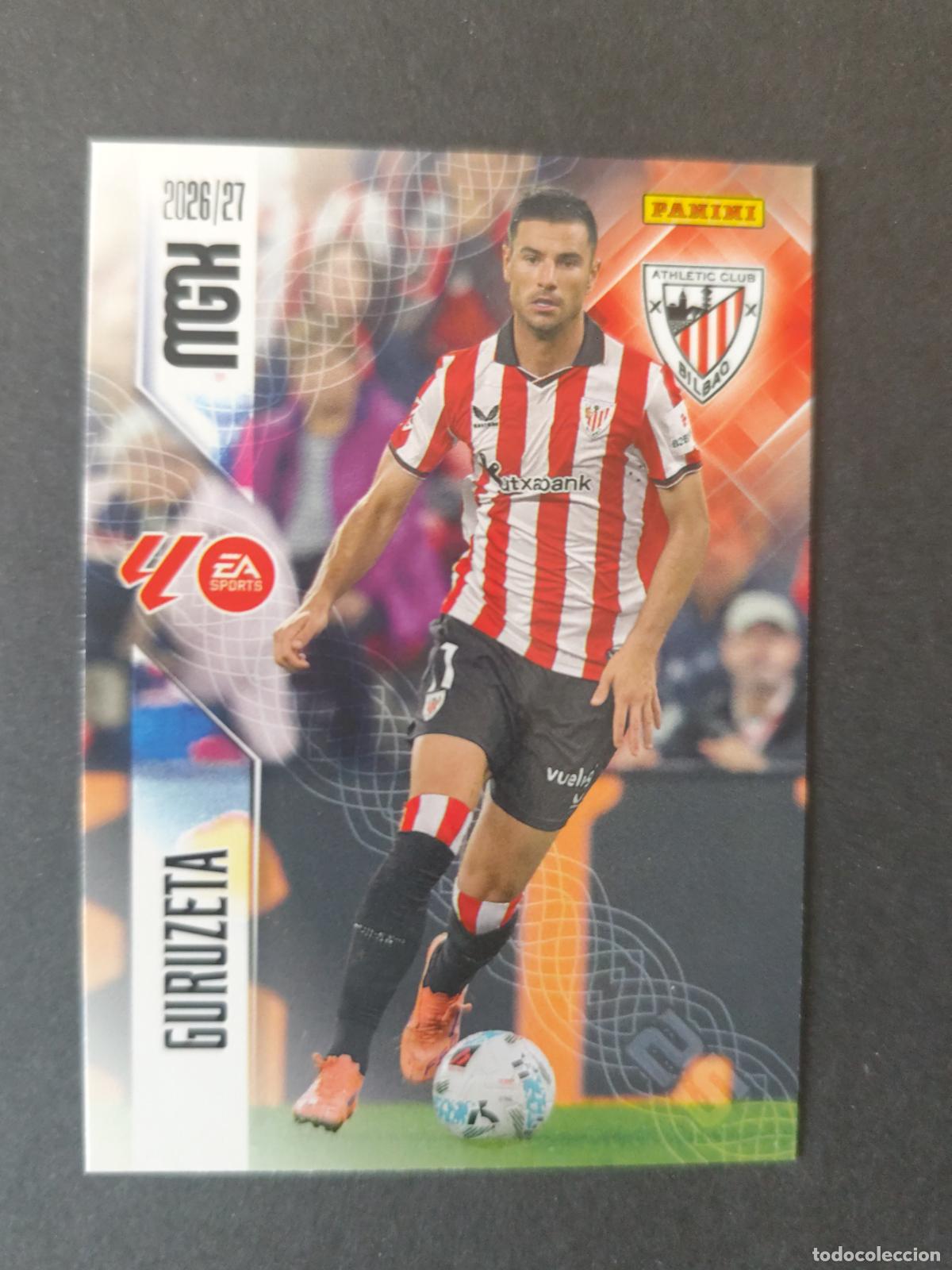 Cromos de f&uacute;tbol: 53 GURUZETA ATHLETIC BILBAO MEGACRACKS 2026 2027 26 27