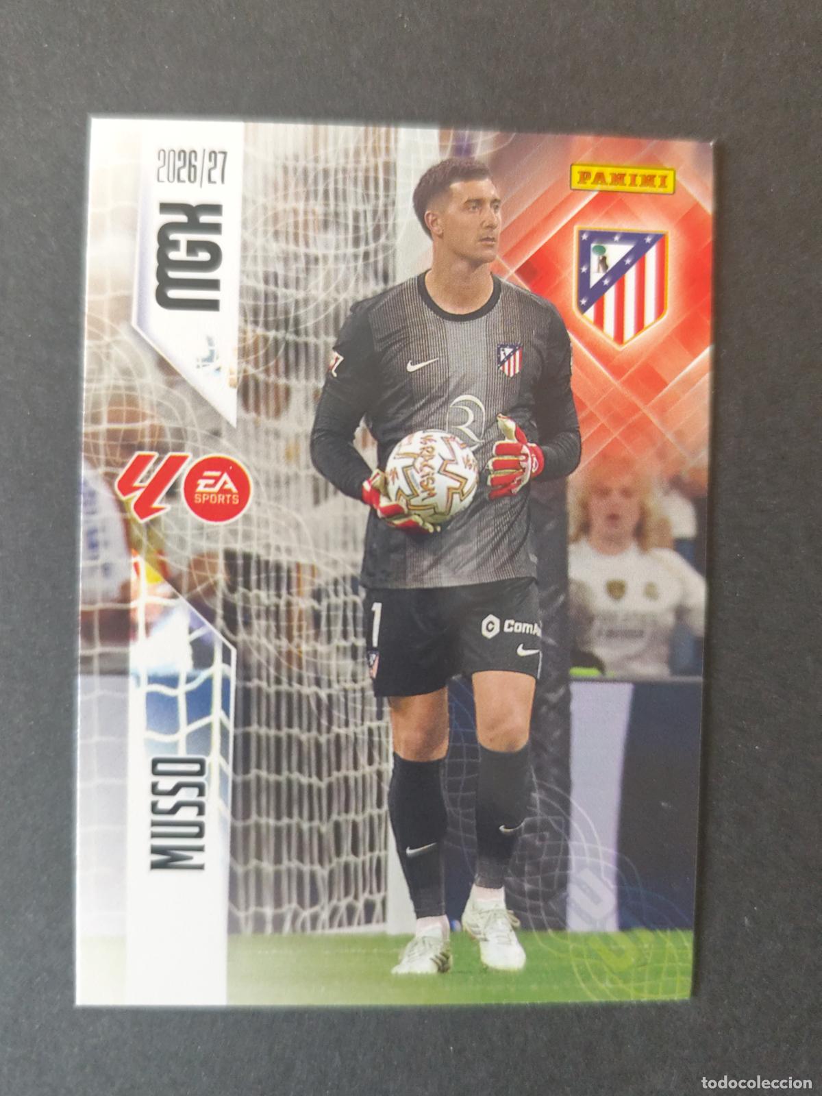 Cromos de f&uacute;tbol: 57 MUSSO ATL&Eacute;TICO MADRID MEGACRACKS 2026 2027 26 27