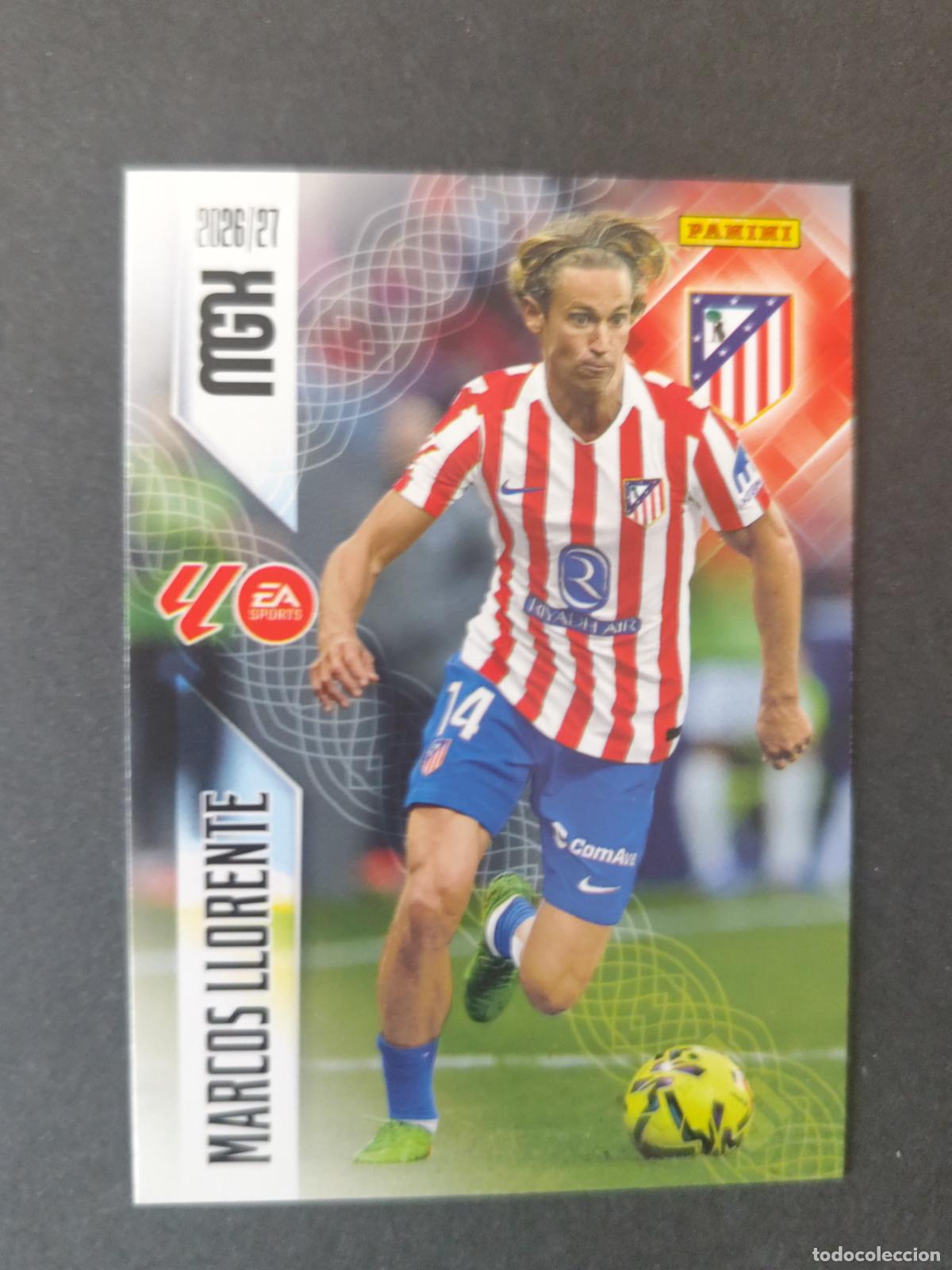Cromos de f&uacute;tbol: 58 MARCOS LLORENTE ATL&Eacute;TICO MADRID MEGACRACKS 2026 2027 26 27