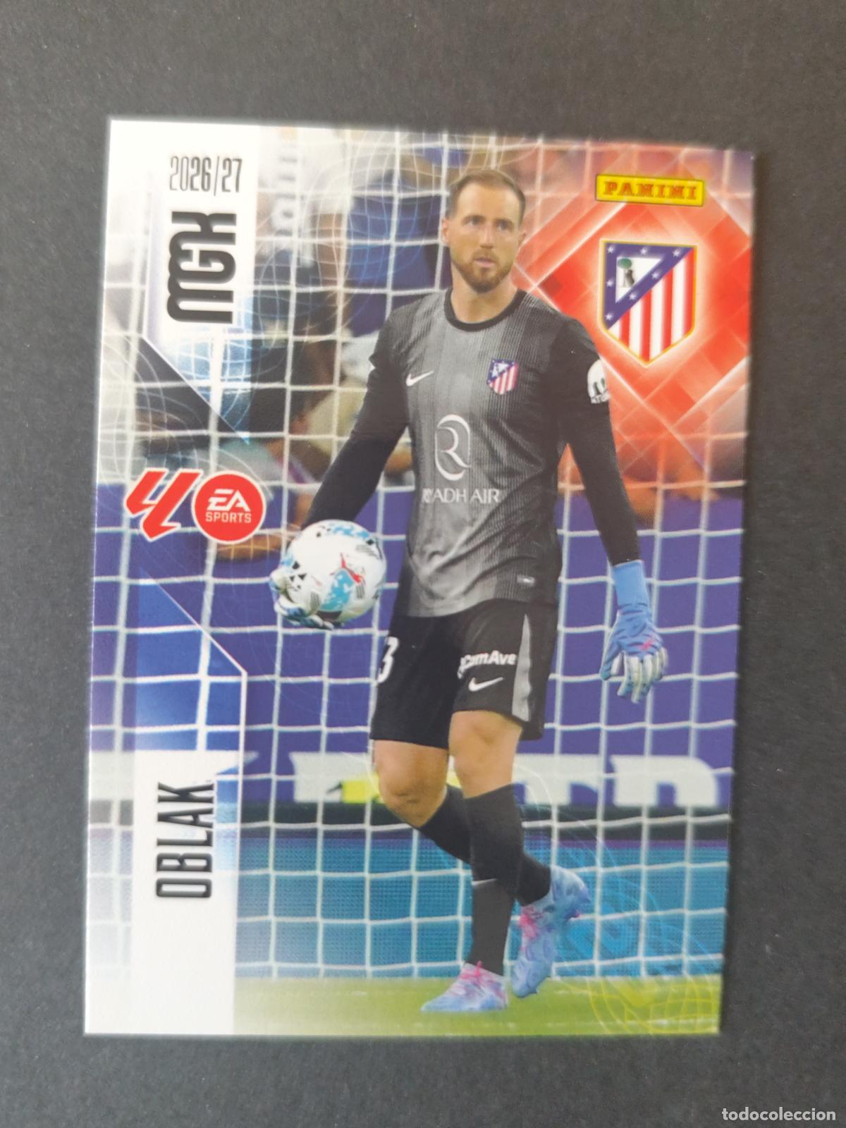 Cromos de f&uacute;tbol: 56 OBLAK ATL&Eacute;TICO MADRID MEGACRACKS 2026 2027 26 27
