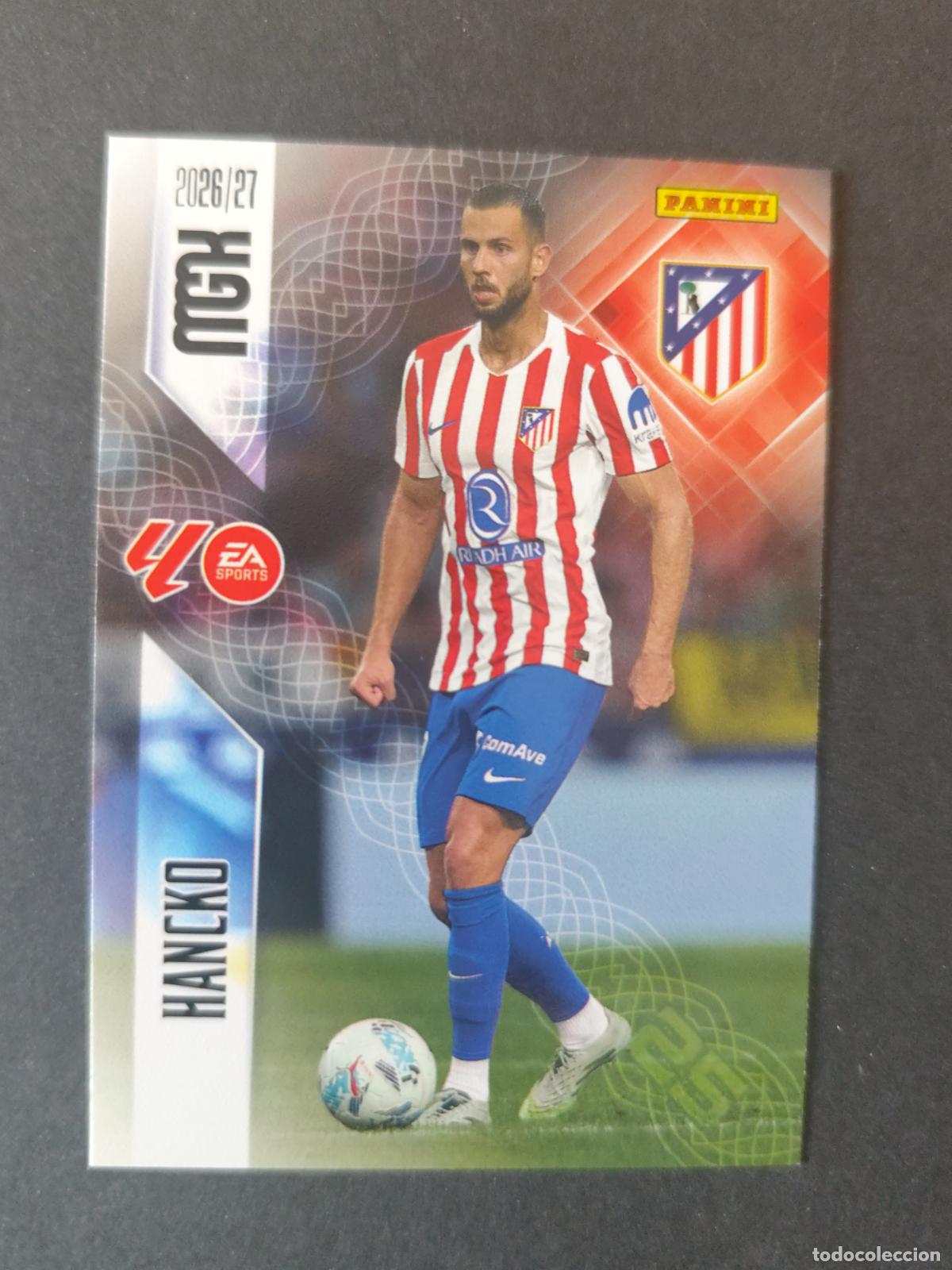 Cromos de f&uacute;tbol: 62 HANCKO ATL&Eacute;TICO MADRID MEGACRACKS 2026 2027 26 27