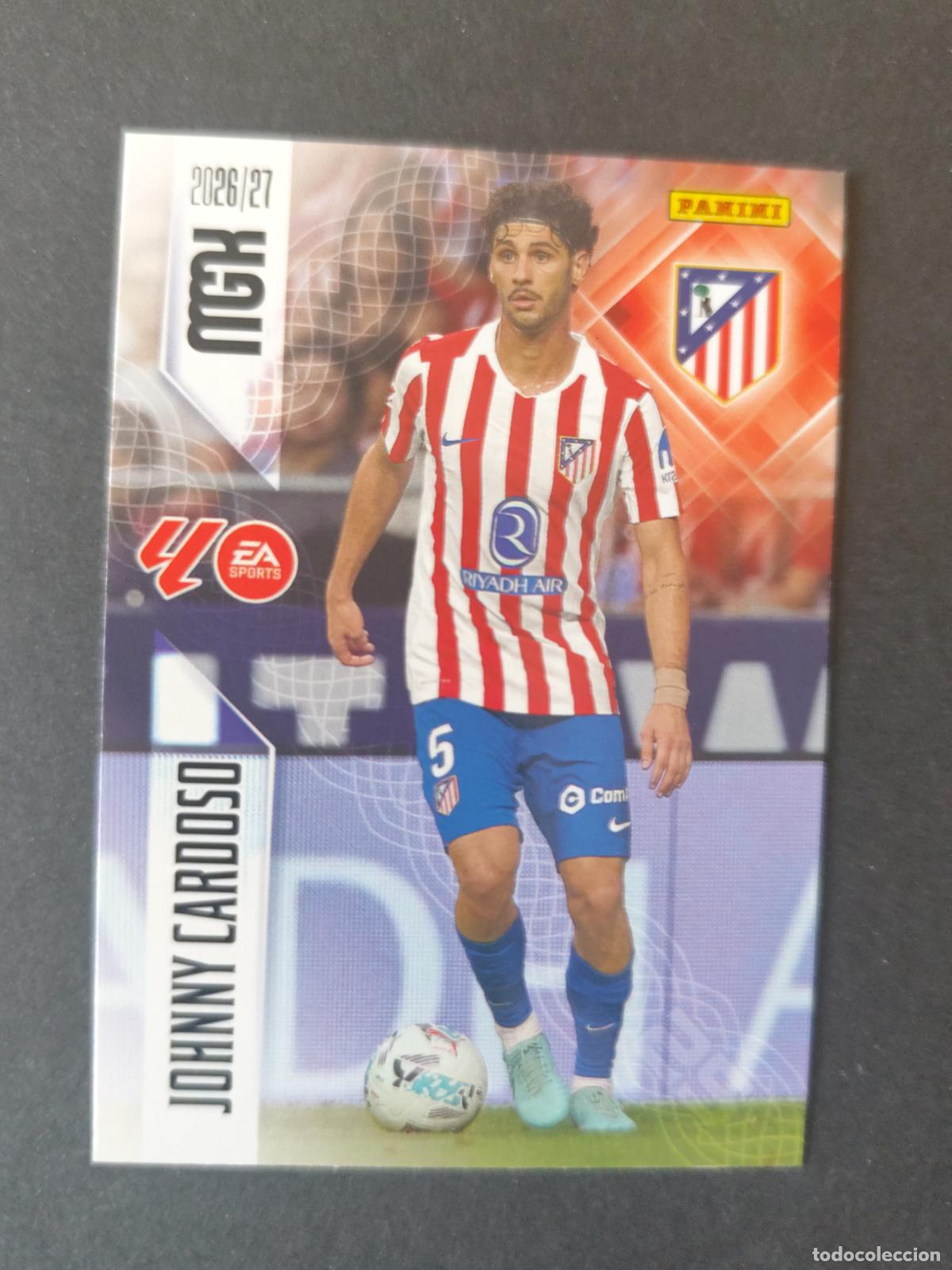 Cromos de f&uacute;tbol: 66 JOHNNY CARDOSO ATL&Eacute;TICO MADRID MEGACRACKS 2026 2027 26 27