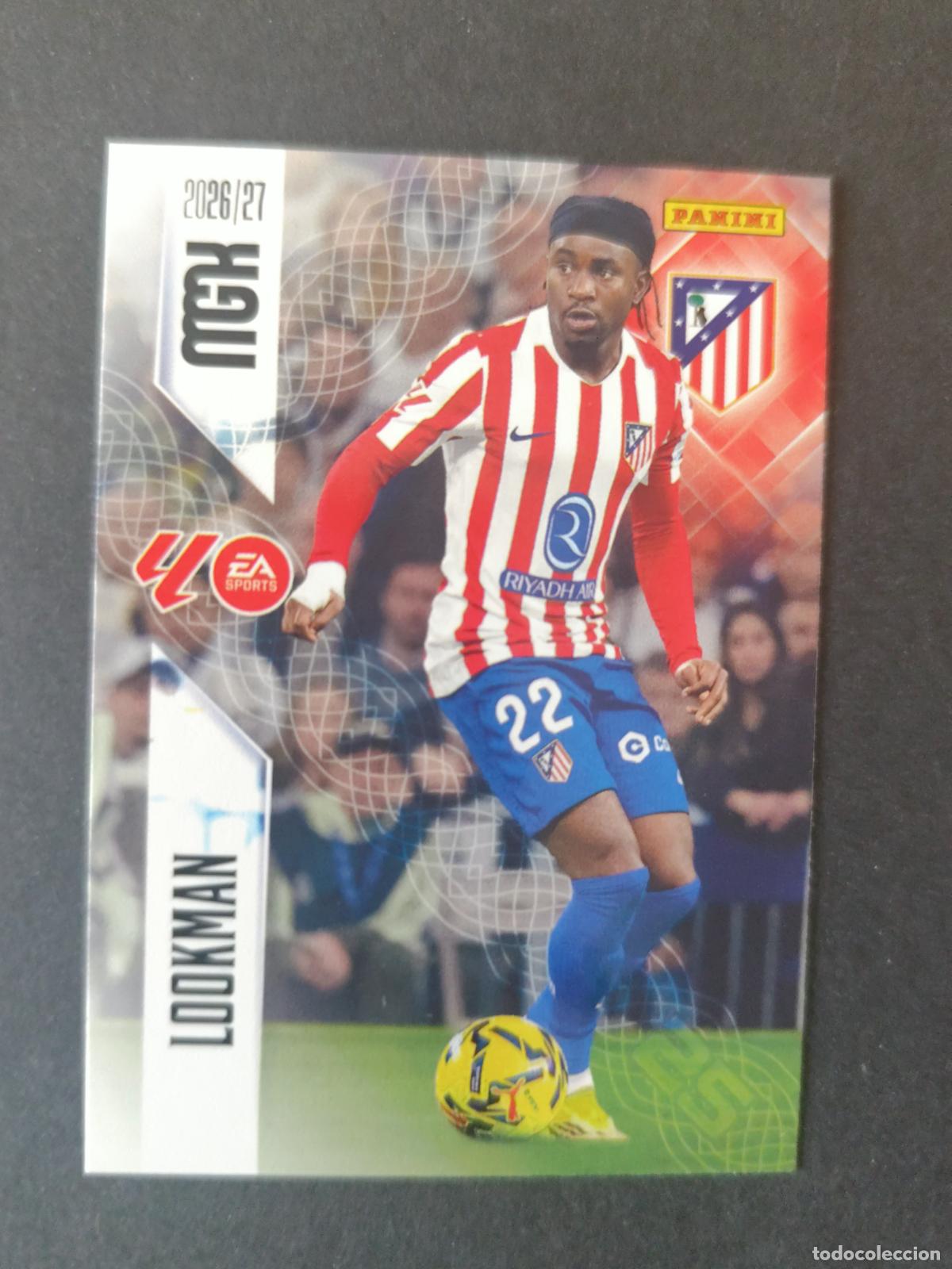 Cromos de f&uacute;tbol: 70 LOOKMAN ATL&Eacute;TICO MADRID MEGACRACKS 2026 2027 26 27