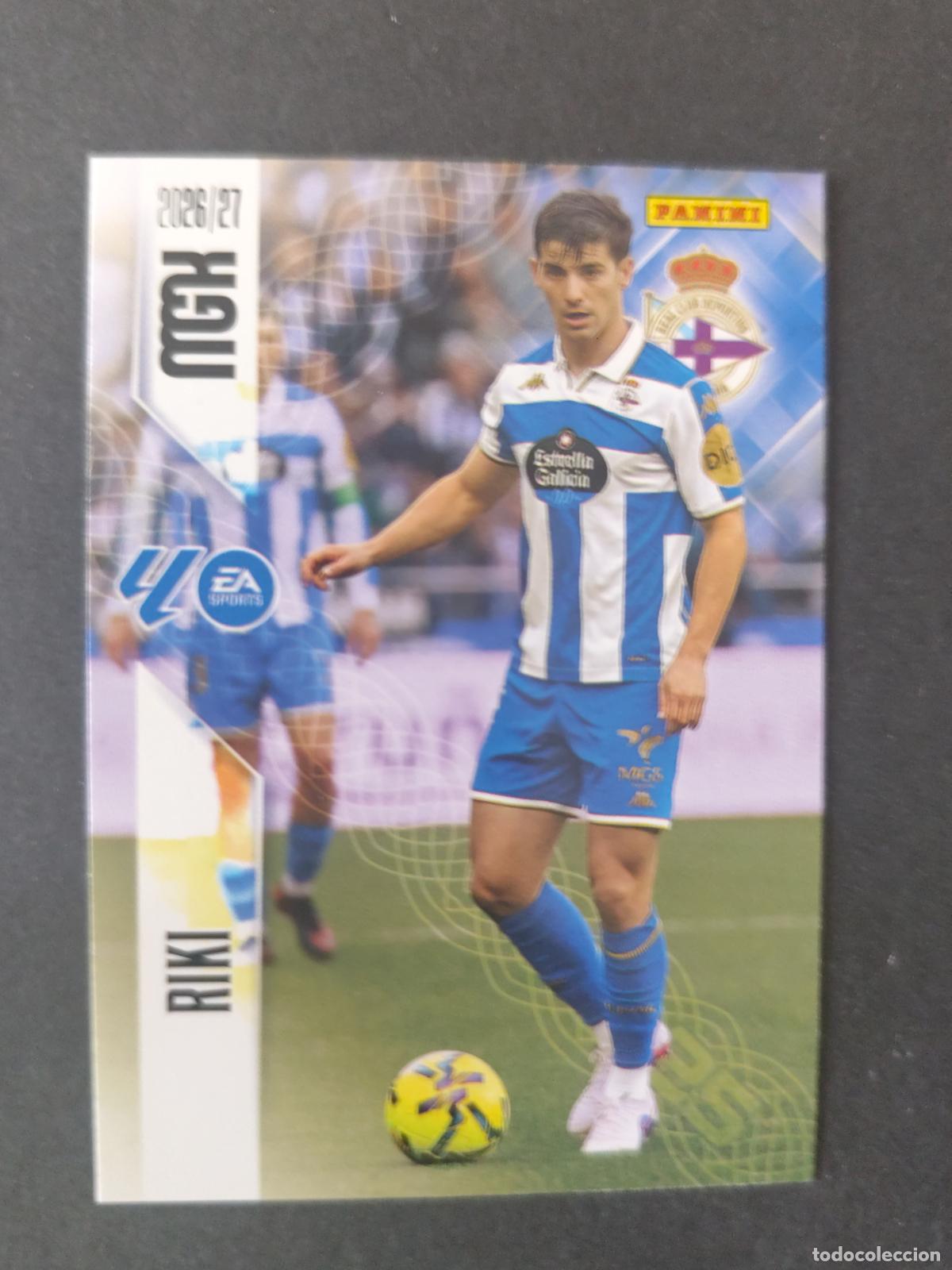 Football Stickers: 137 RIKI DEPORTIVO A CORU&Ntilde;A MEGACRACKS 2026 2027 26 27