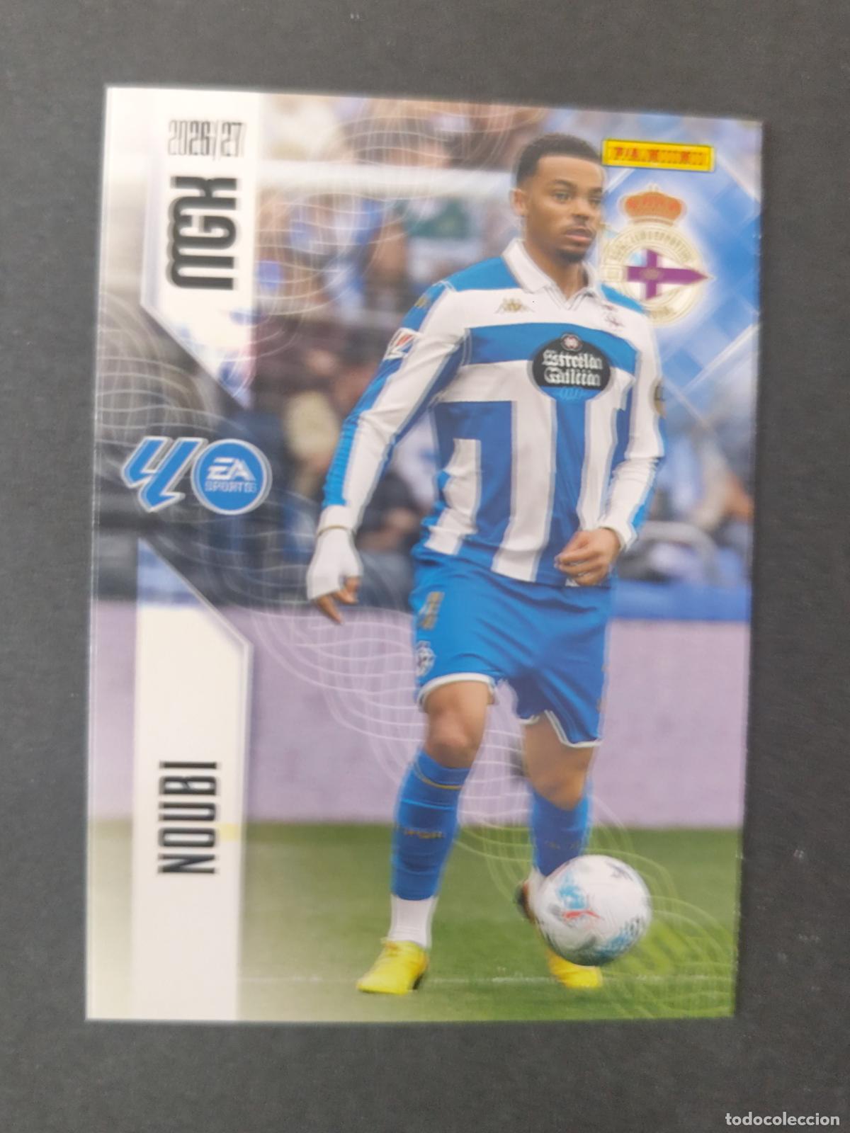 Football Stickers: 132 NOUBI DEPORTIVO A CORU&Ntilde;A MEGACRACKS 2026 2027 26 27