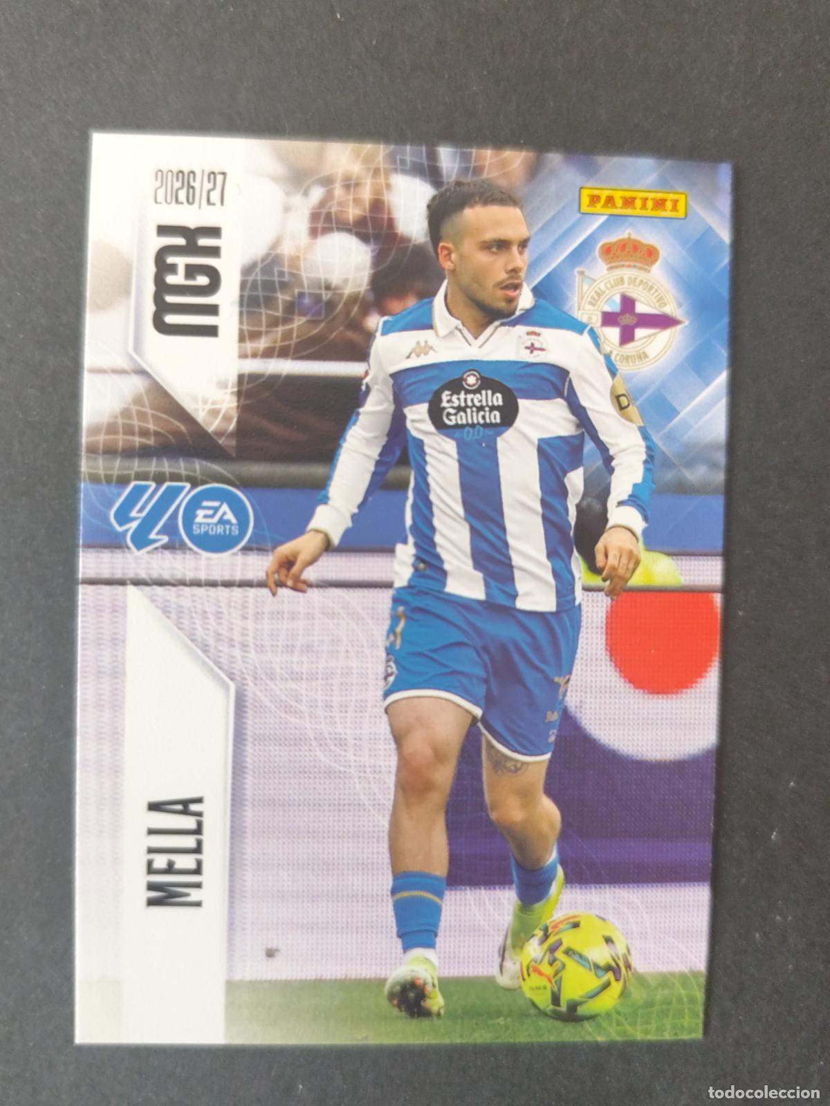 Football Stickers: 141 MELLA DEPORTIVO A CORU&Ntilde;A MEGACRACKS 2026 2027 26 27