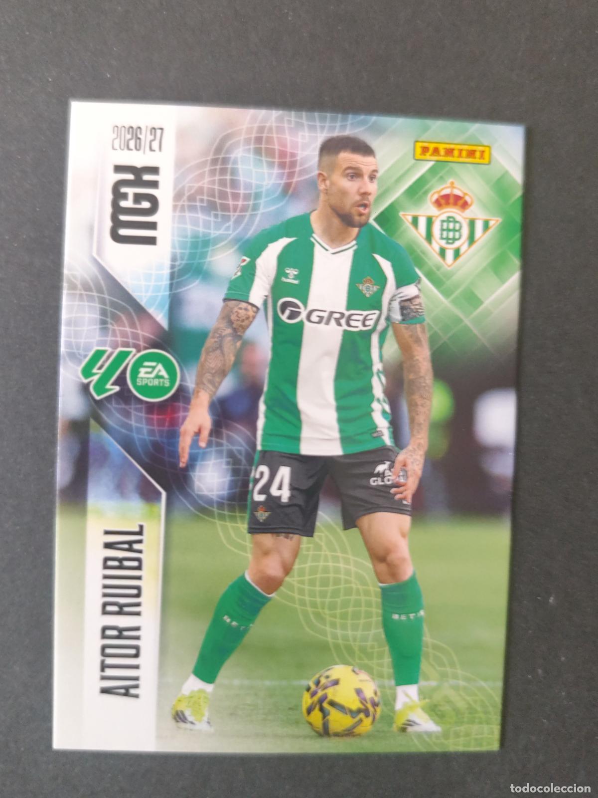 Football Stickers: 94 AITOR RUIBAL BETIS MEGACRACKS 2026 2027 26 27