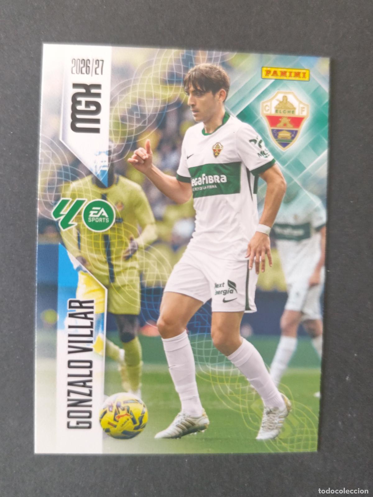 Cromos de f&uacute;tbol: 154 GONZALO VILLAR ELCHE MEGACRACKS 2026 2027 26 27