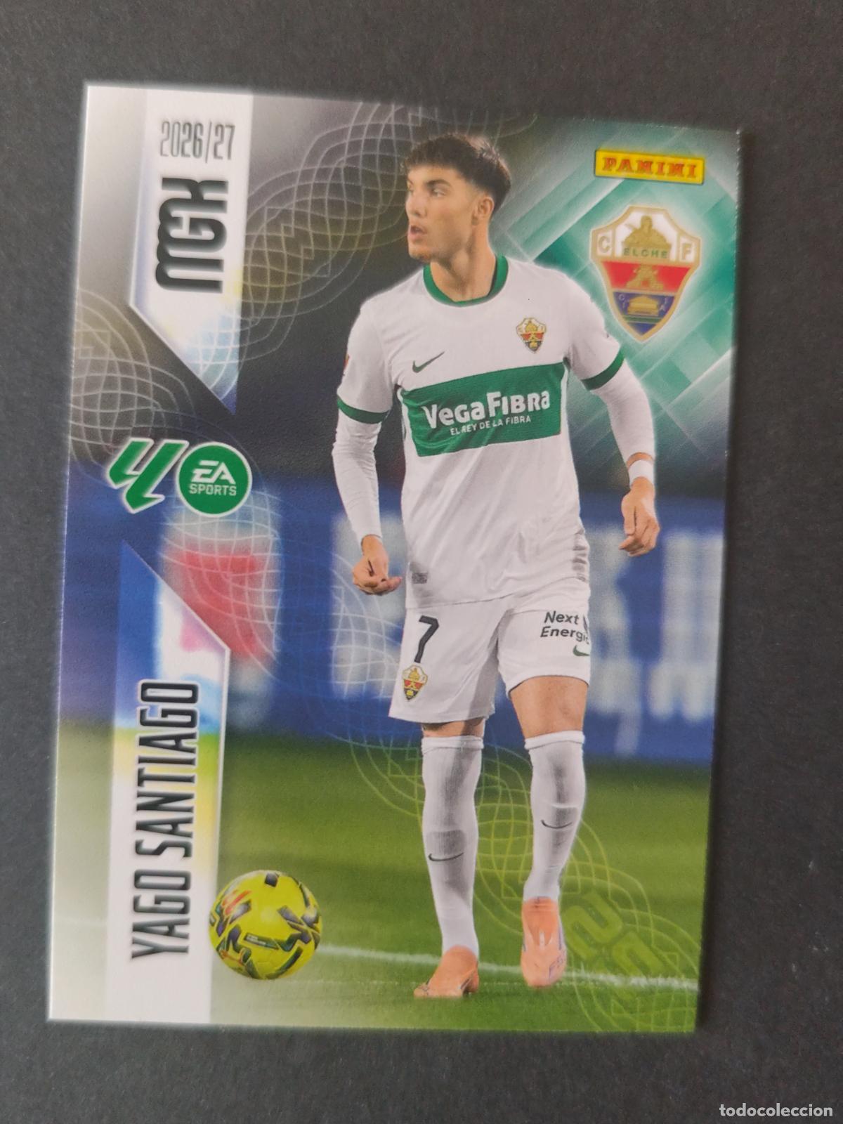 Cromos de f&uacute;tbol: 161 YAGO SANTIAGO ELCHE MEGACRACKS 2026 2027 26 27