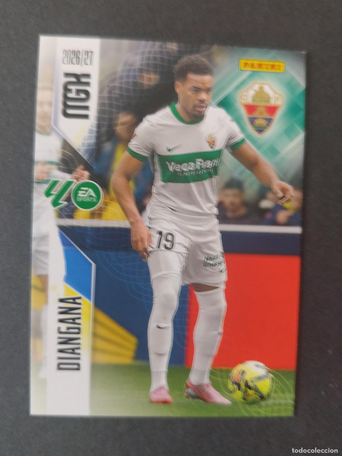 Cromos de f&uacute;tbol: 160 DIANGANA ELCHE MEGACRACKS 2026 2027 26 27