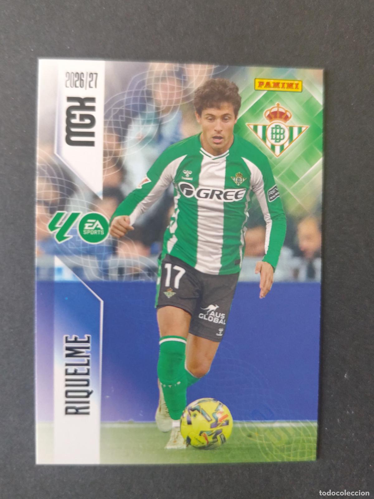 Cromos de f&uacute;tbol: 105 RIQUELME BETIS MEGACRACKS 2026 2027 26 27