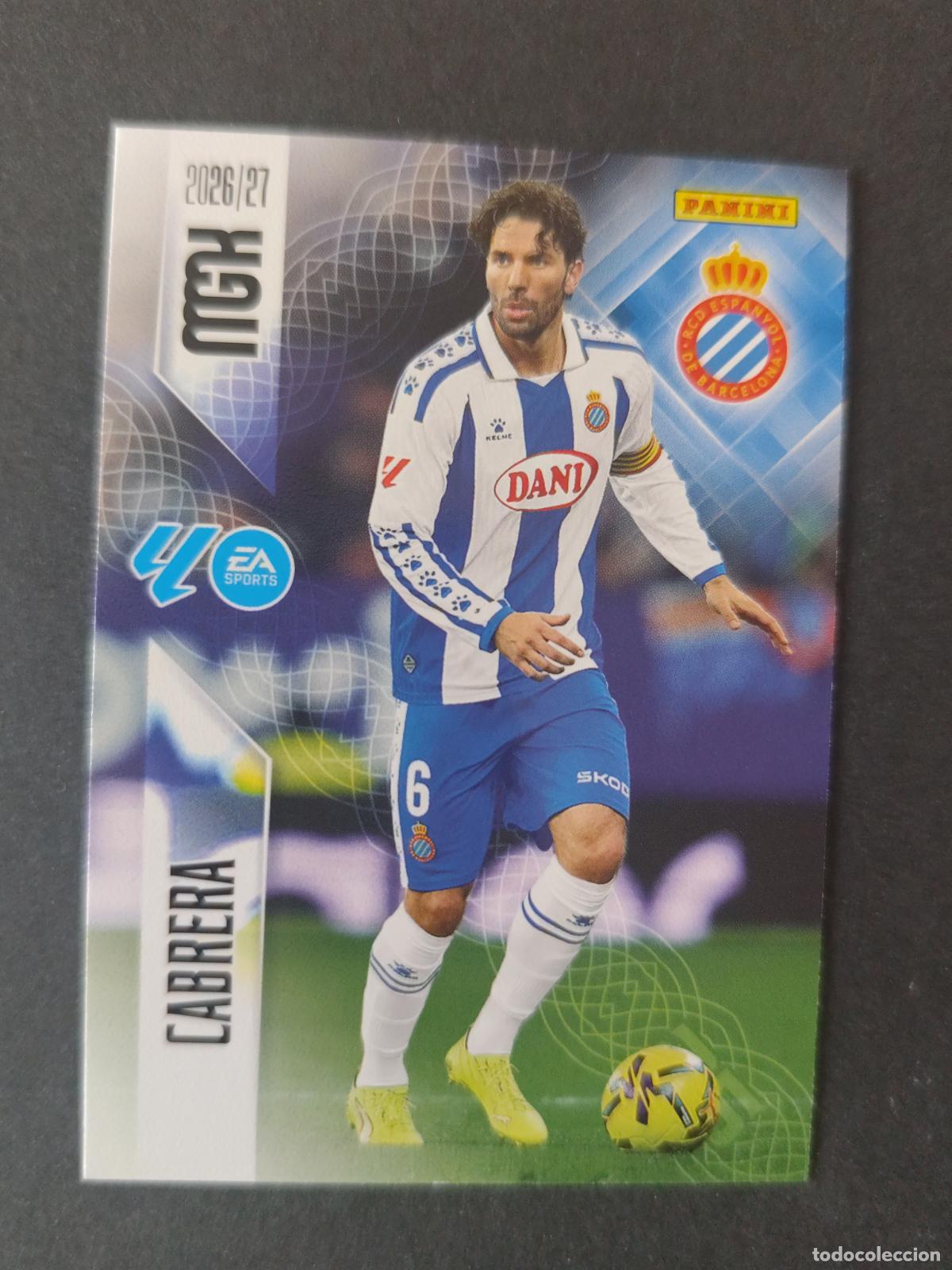 Cromos de f&uacute;tbol: 169 CABRERA ESPANYOL MEGACRACKS 2026 2027 26 27