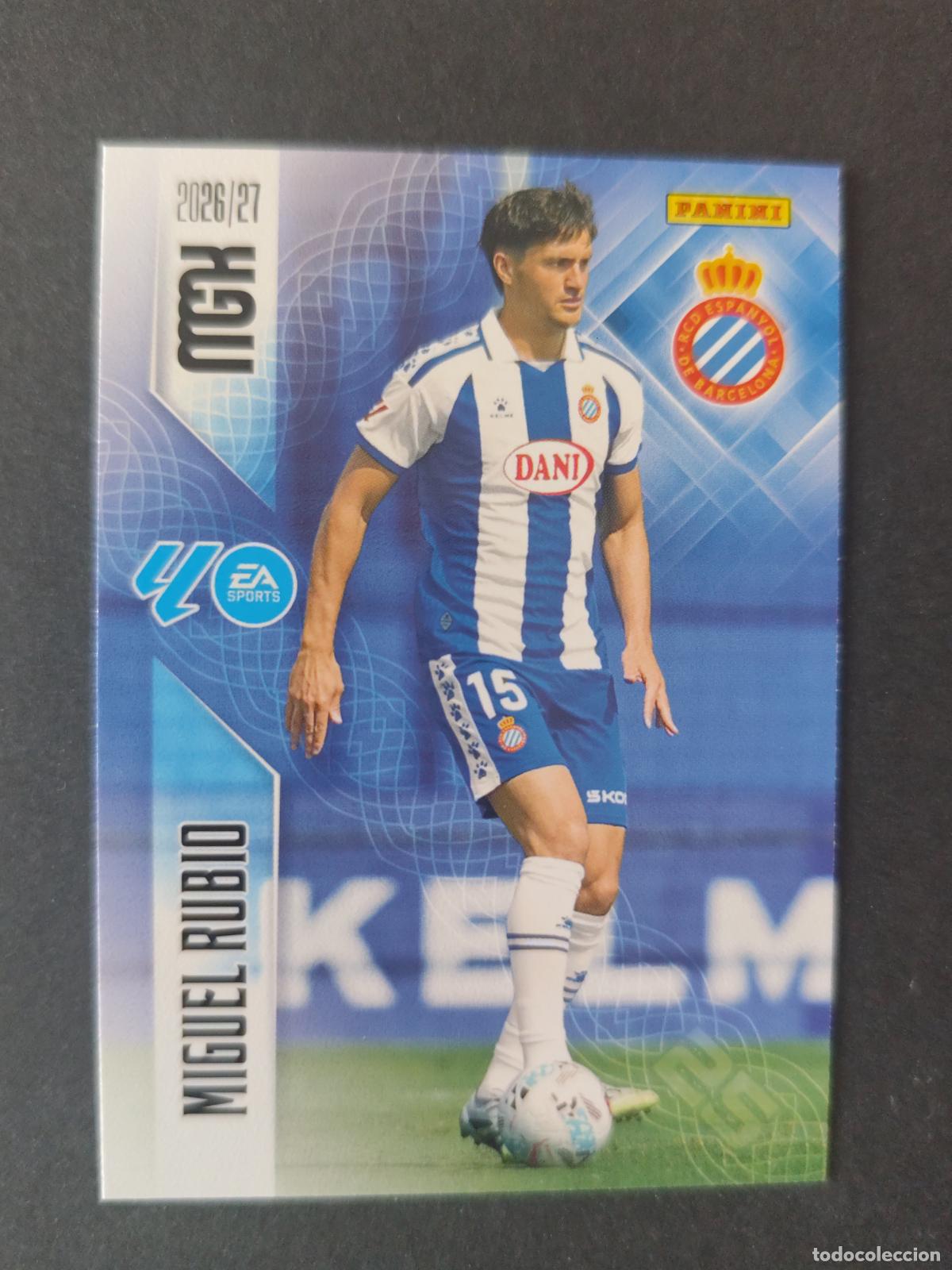 Cromos de f&uacute;tbol: 170 MIGUEL RUBIO ESPANYOL MEGACRACKS 2026 2027 26 27