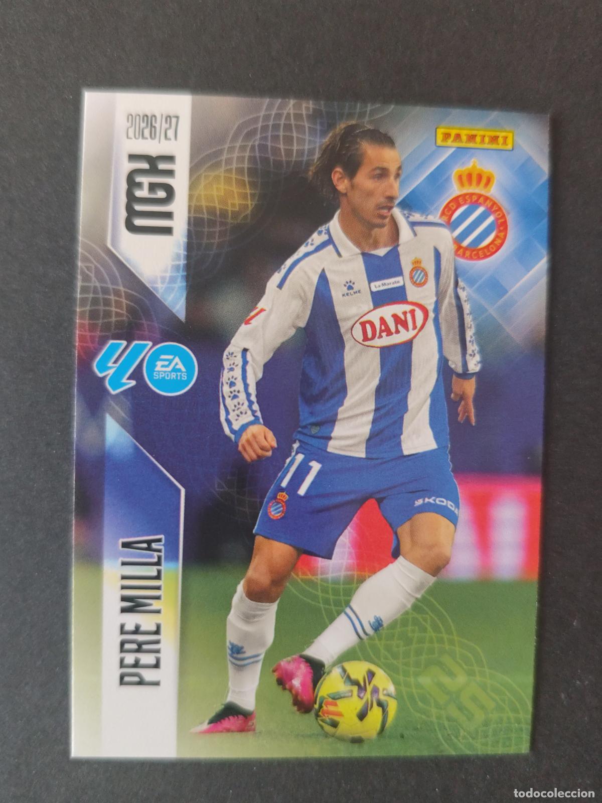 Cromos de f&uacute;tbol: 180 PERE MILLA ESPANYOL MEGACRACKS 2026 2027 26 27