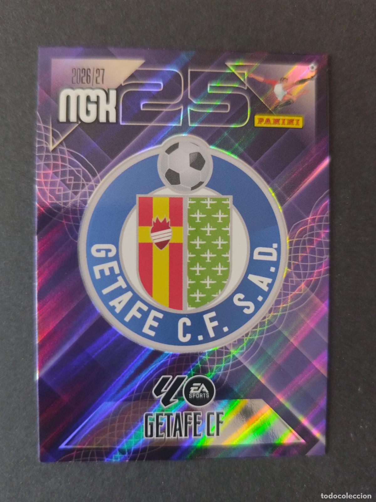 Cromos de f&uacute;tbol: 181 ESCUDO GETAFE MEGACRACKS 2026 2027 26 27