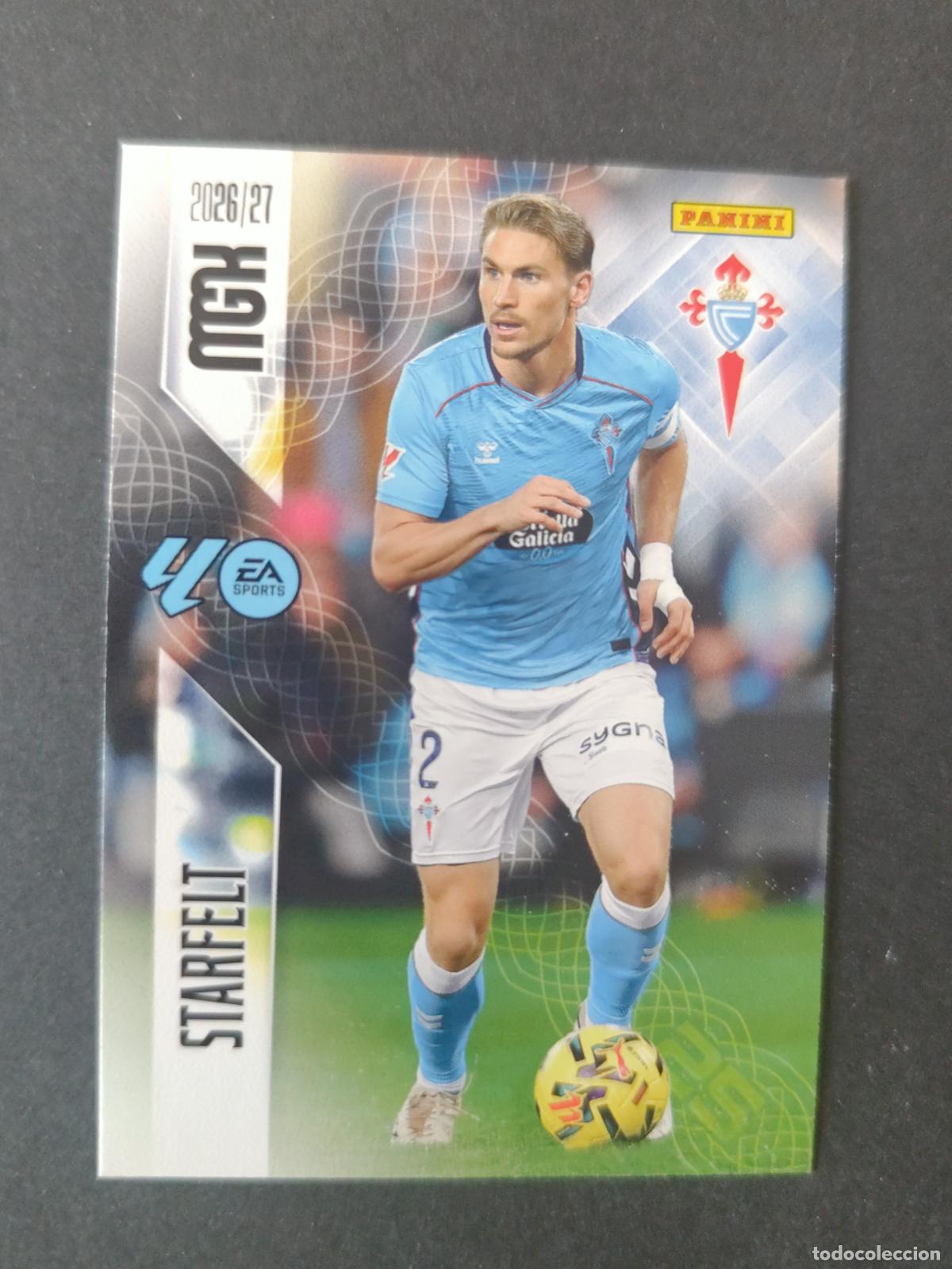 Cromos de f&uacute;tbol: 115 STARFELT CELTA VIGO MEGACRACKS 2026 2027 26 27