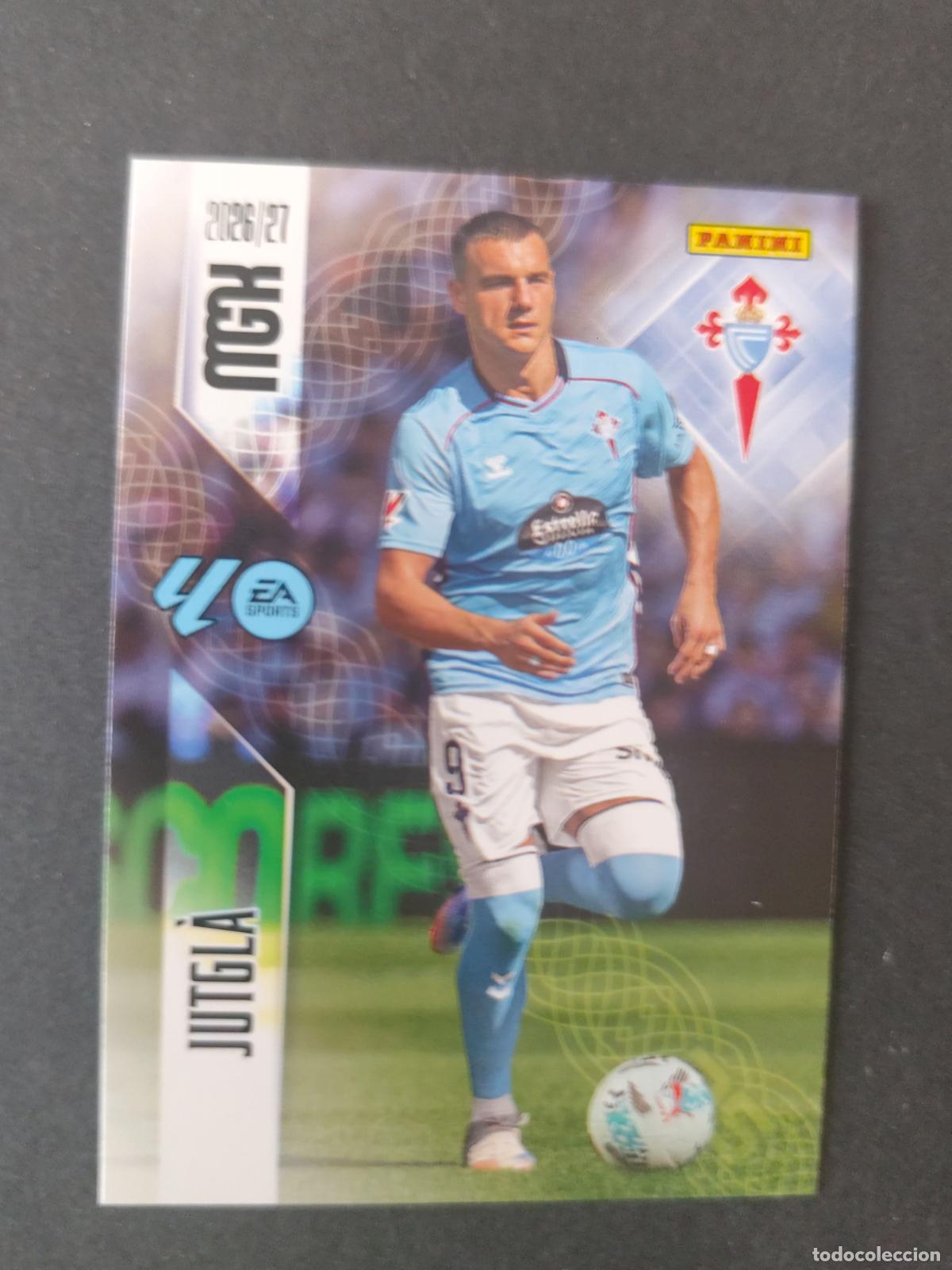 Cromos de f&uacute;tbol: 126 JUTGL&Agrave; CELTA VIGO MEGACRACKS 2026 2027 26 27