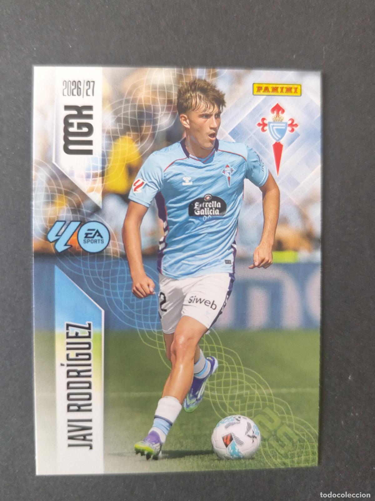Cromos de f&uacute;tbol: 114 JAVI RODR&Iacute;GUEZ CELTA VIGO MEGACRACKS 2026 2027 26 27