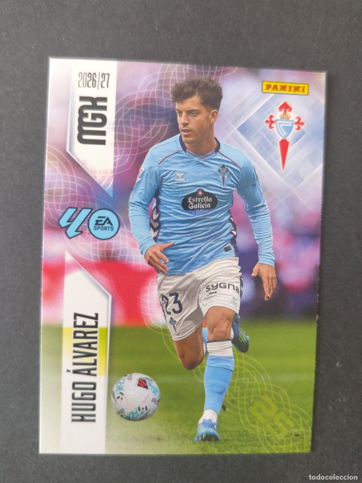Cromos de f&uacute;tbol: 120 HUGO &Aacute;LVAREZ CELTA VIGO MEGACRACKS 2026 2027 26 27