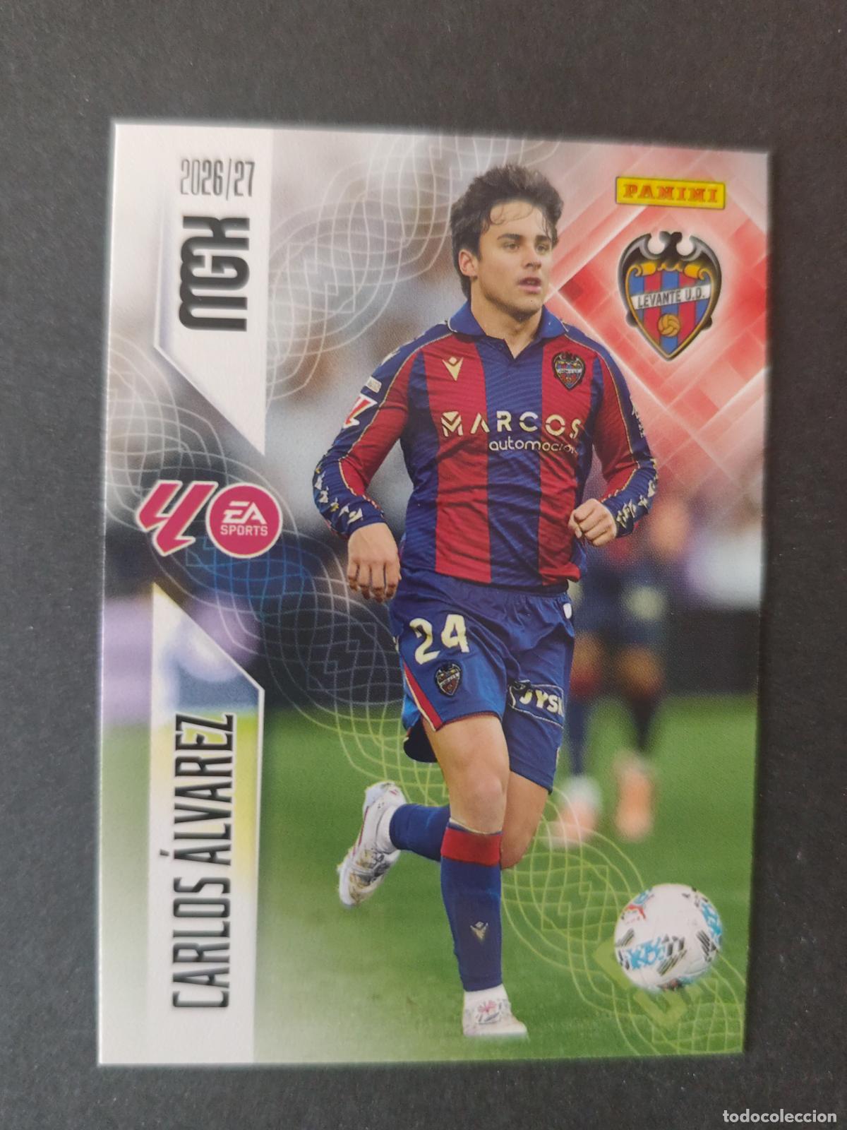 Figurine di Calcio: 211 CARLOS &Aacute;LVAREZ LEVANTE MEGACRACKS 2026 2027 26 27