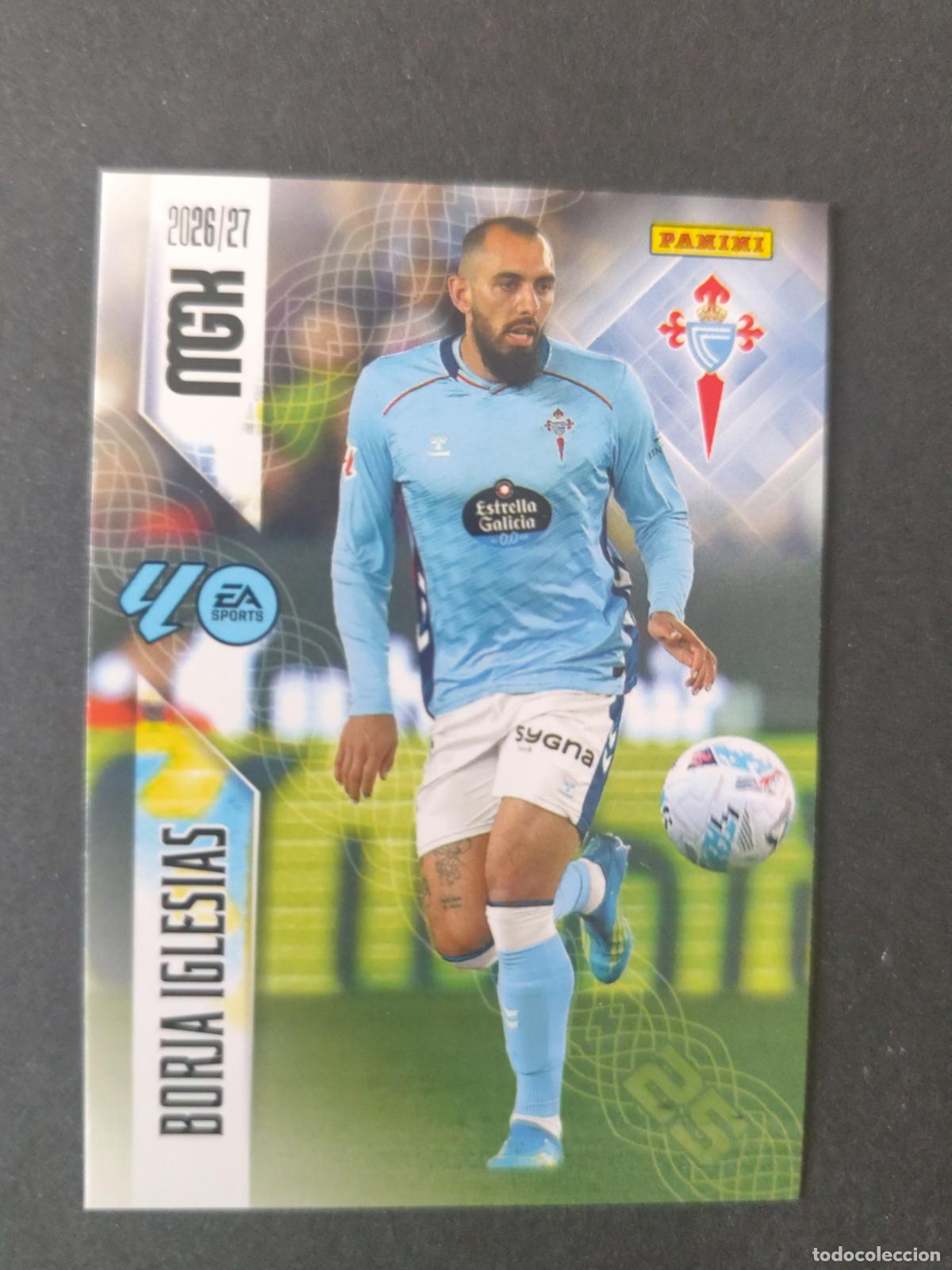 Figurine di Calcio: 125 BORJA IGLESIAS CELTA VIGO MEGACRACKS 2026 2027 26 27