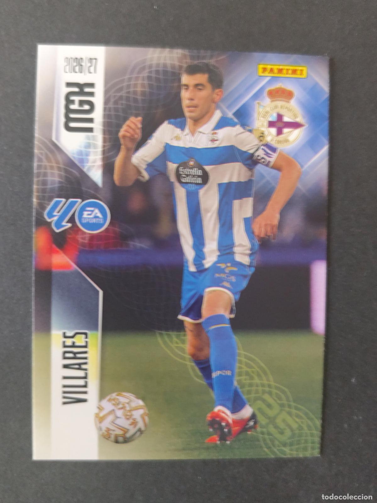 Figurine di Calcio: 136 VILLARES DEPORTIVO A CORU&Ntilde;A MEGACRACKS 2026 2027 26 27