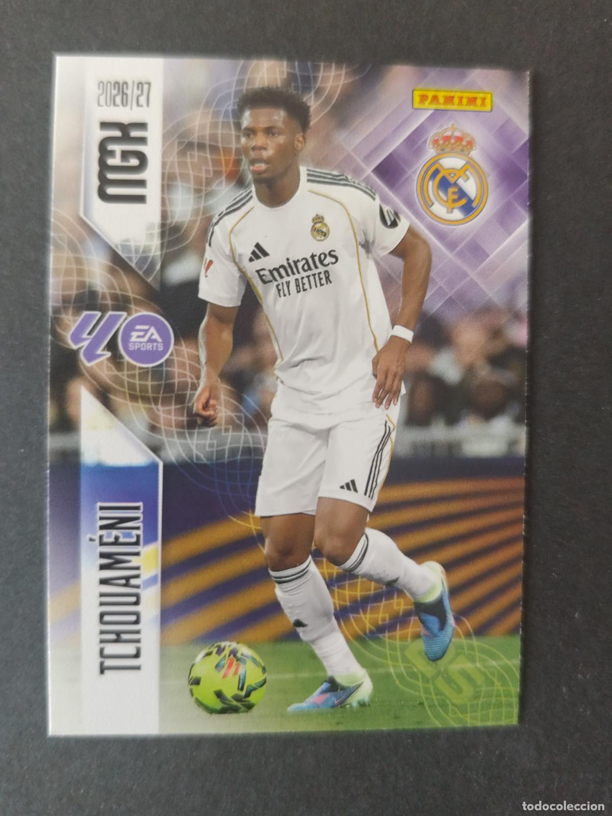Figurine di Calcio: 225 TCHOUAM&Eacute;NI REAL MADRID MEGACRACKS 2026 2027 26 27