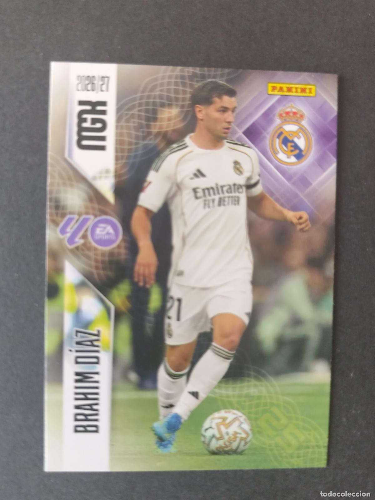 Figurine di Calcio: 230 BRAHIM D&Iacute;AZ REAL MADRID MEGACRACKS 2026 2027 26 27