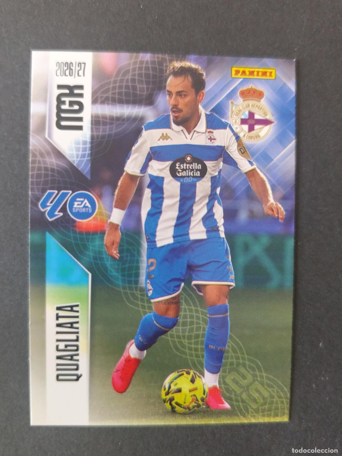 Figurine di Calcio: 135 QUAGLIATA DEPORTIVO A CORU&Ntilde;A MEGACRACKS 2026 2027 26 27