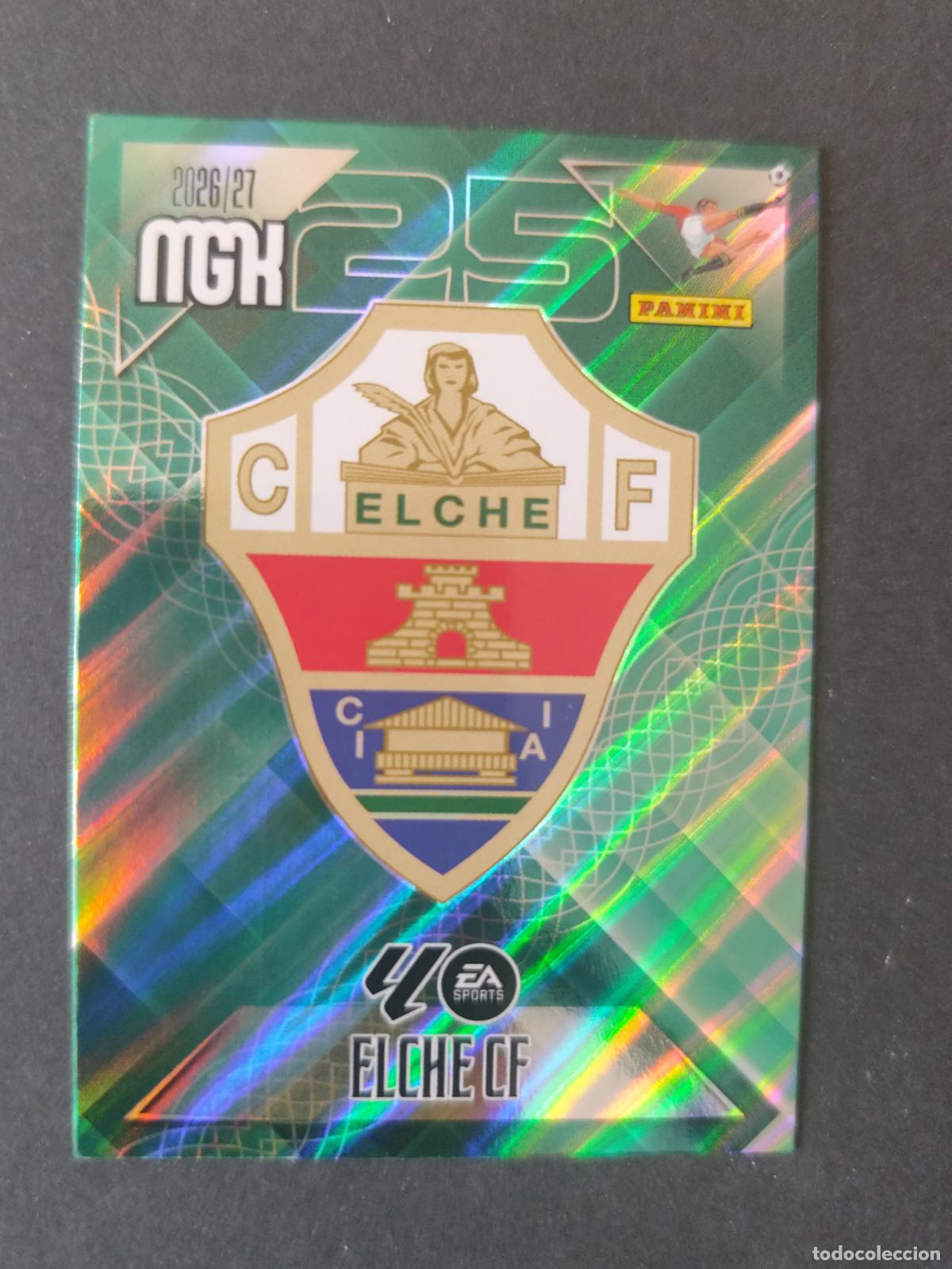 Figurine di Calcio: 145 ESCUDO ELCHE MEGACRACKS 2026 2027 26 27