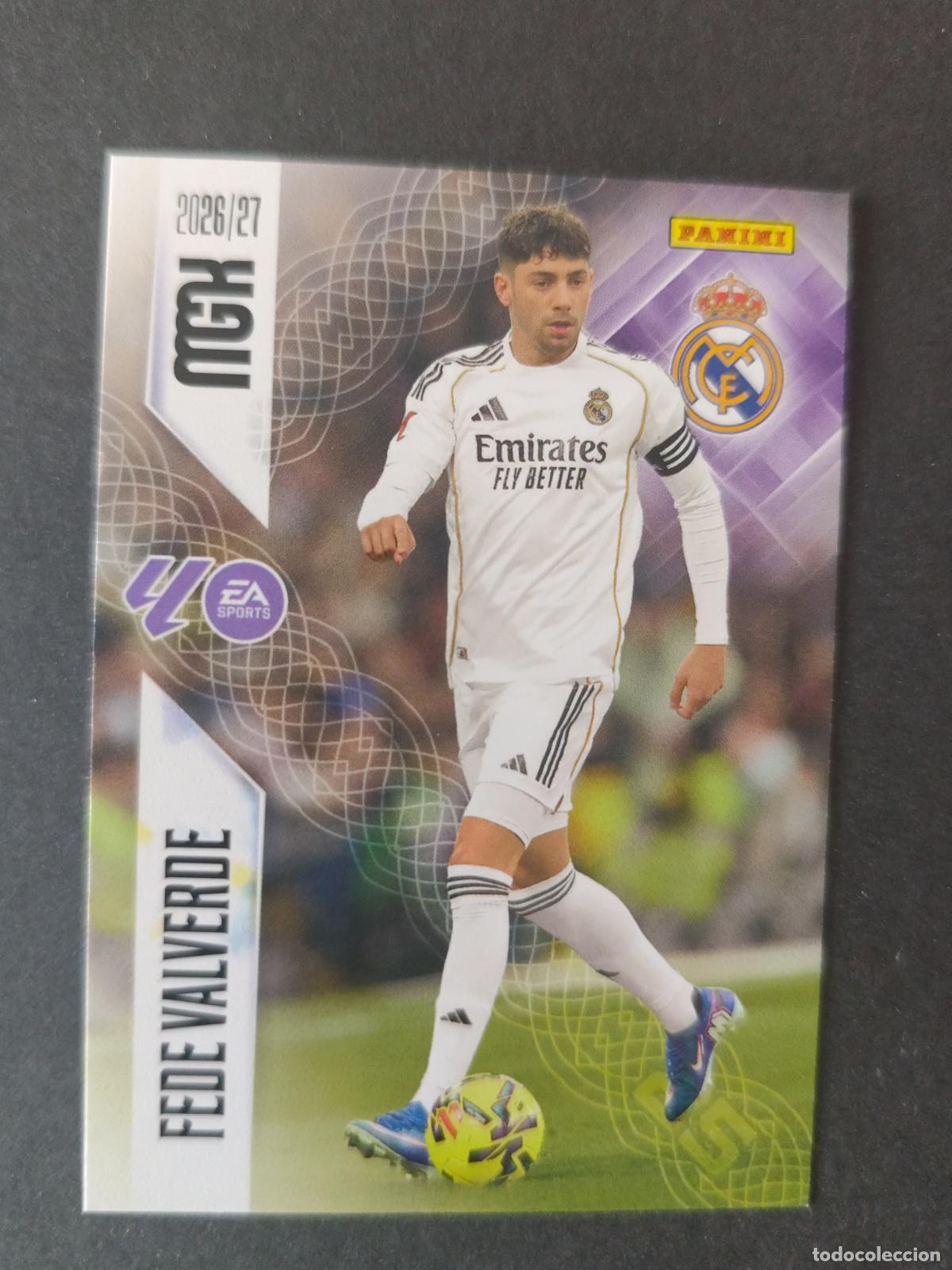 Figurine di Calcio: 226 FEDE VALVERDE REAL MADRID MEGACRACKS 2026 2027 26 27