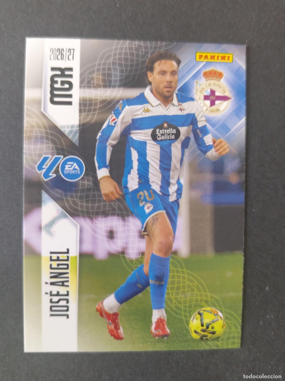 Fu&szlig;ball-Sticker: 139 JOS&Eacute; &Aacute;NGEL DEPORTIVO A CORU&Ntilde;A MEGACRACKS 2026 2027 26 27