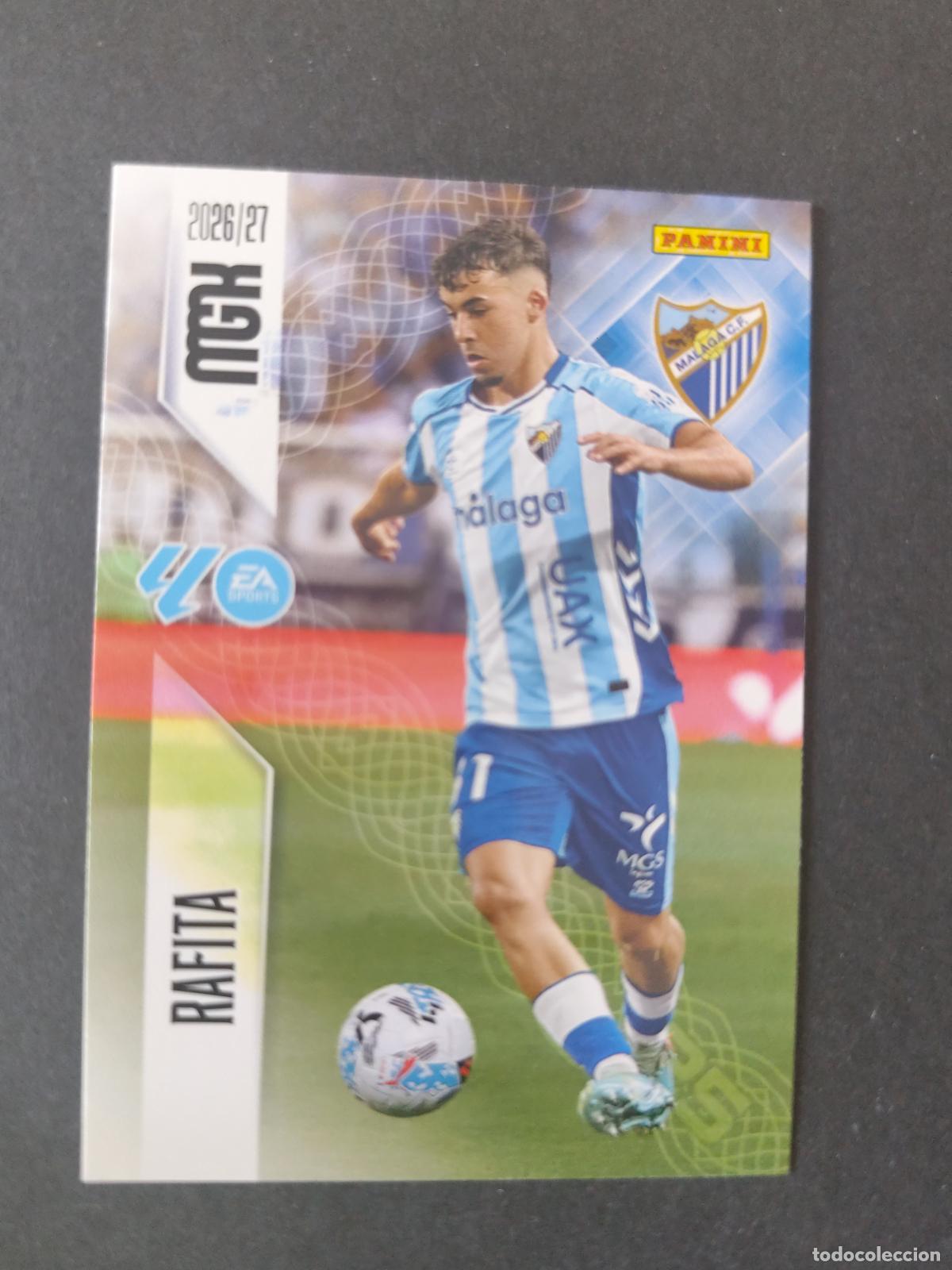 Fu&szlig;ball-Sticker: 242 RAFITA M&Aacute;LAGA MEGACRACKS 2026 2027 26 27