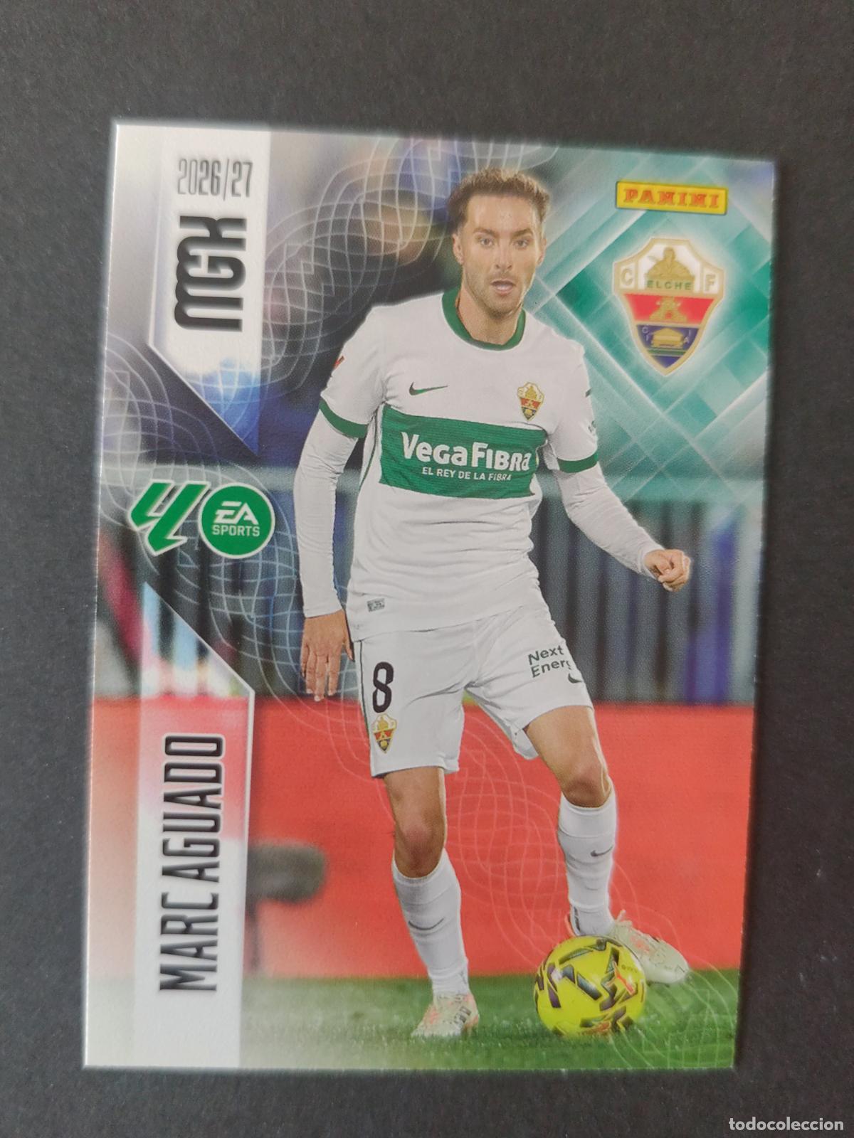 Fu&szlig;ball-Sticker: 156 MARC AGUADO ELCHE MEGACRACKS 2026 2027 26 27