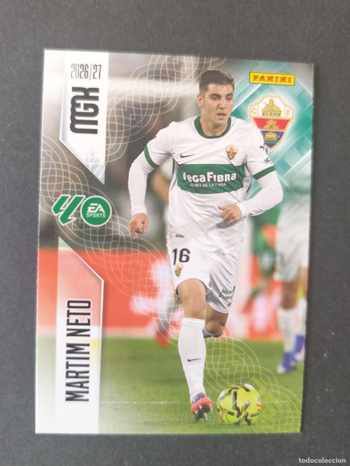 Fu&szlig;ball-Sticker: 155 MARTIM NETO ELCHE MEGACRACKS 2026 2027 26 27
