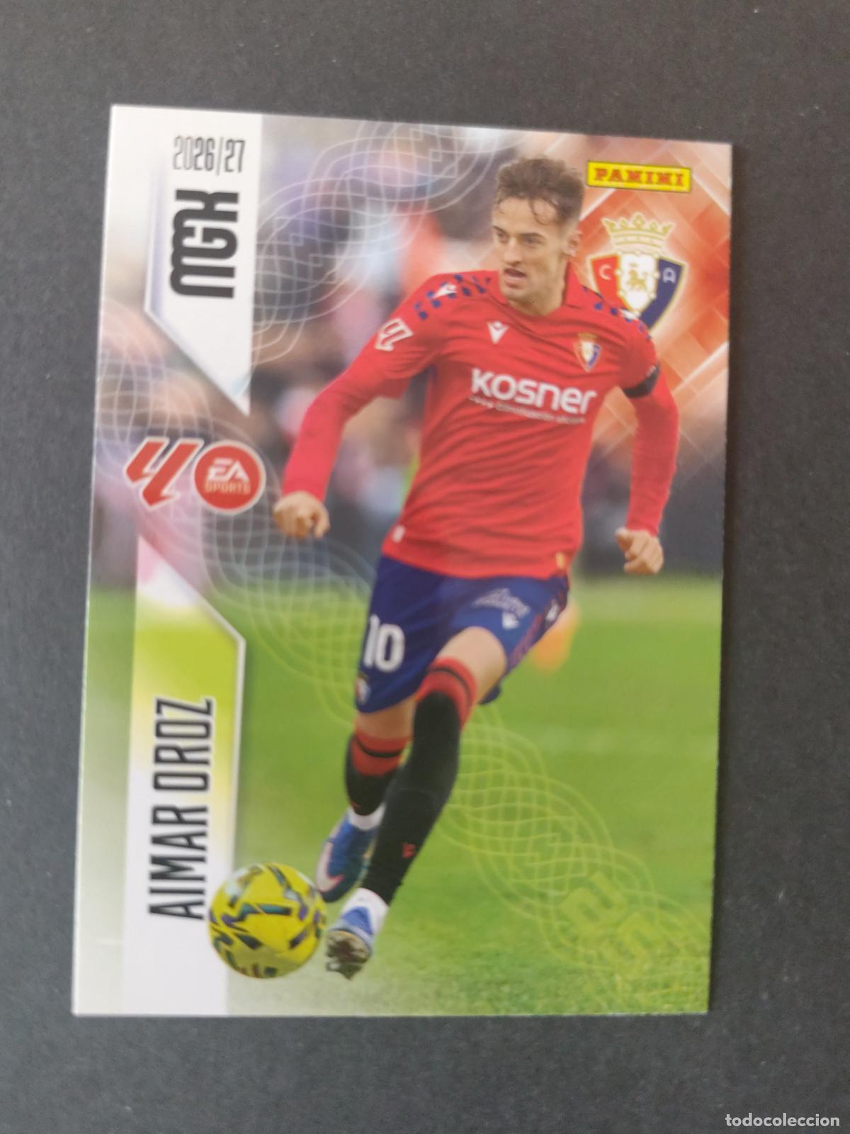 Fu&szlig;ball-Sticker: 266 AIMAR OROZ OSASUNA MEGACRACKS 2026 2027 26 27