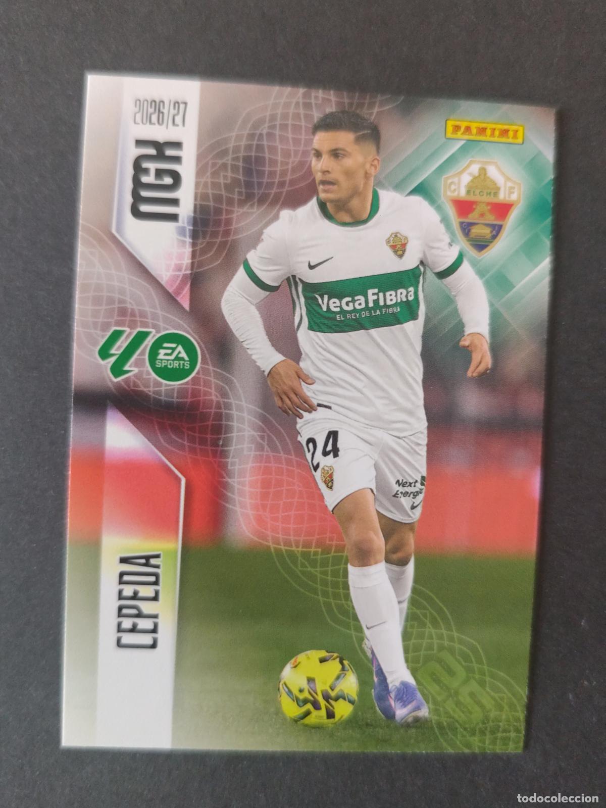 Fu&szlig;ball-Sticker: 162 CEPEDA ELCHE MEGACRACKS 2026 2027 26 27