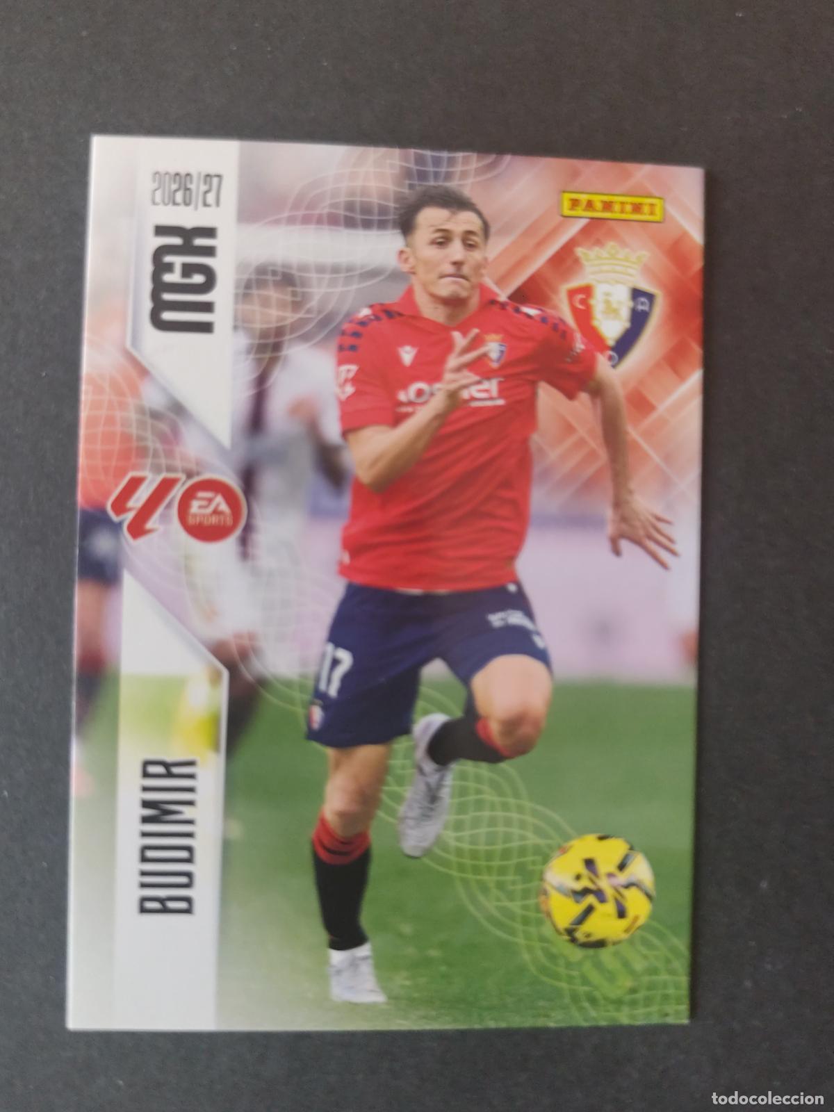 Fu&szlig;ball-Sticker: 270 BUDIMIR OSASUNA MEGACRACKS 2026 2027 26 27