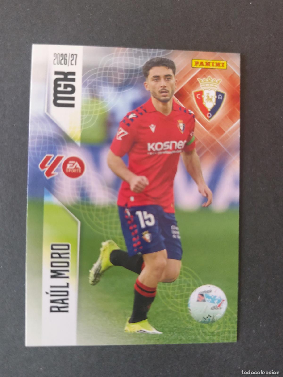 Figurine di Calcio: 267 RA&Uacute;L MORO OSASUNA MEGACRACKS 2026 2027 26 27