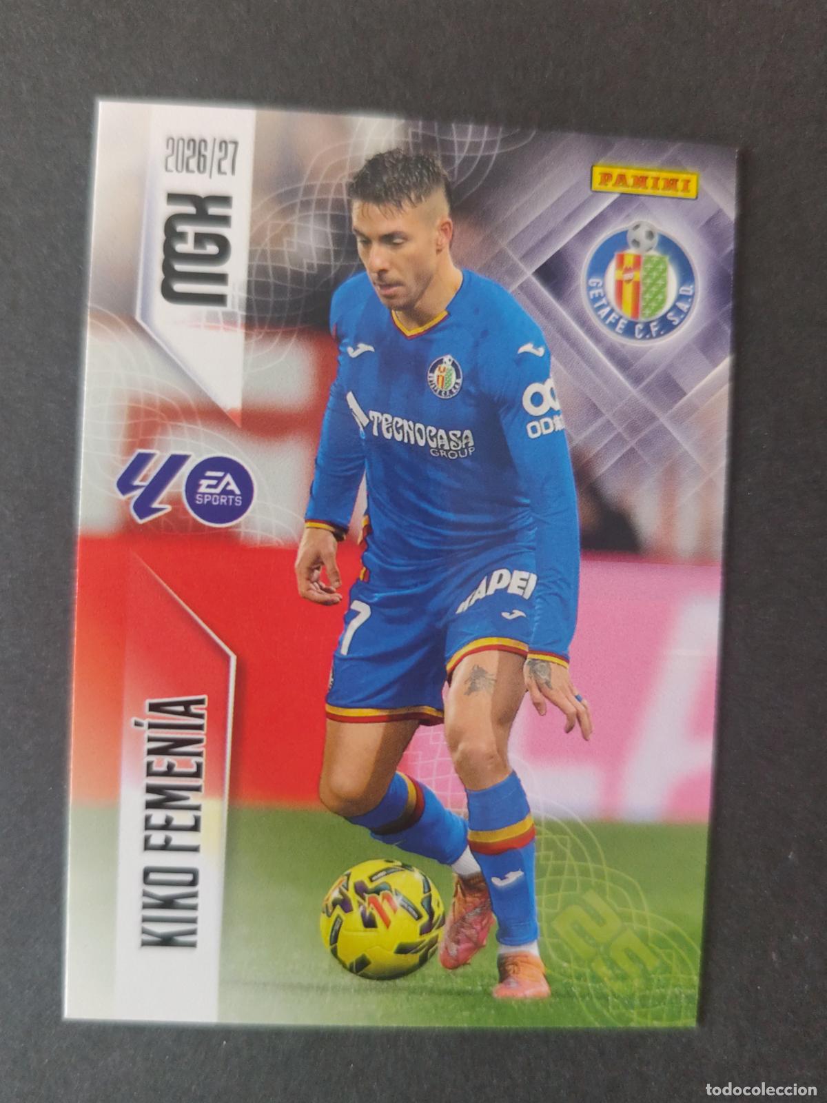 Figurine di Calcio: 184 KIKE FEMEN&Iacute;A GETAFE MEGACRACKS 2026 2027 26 27